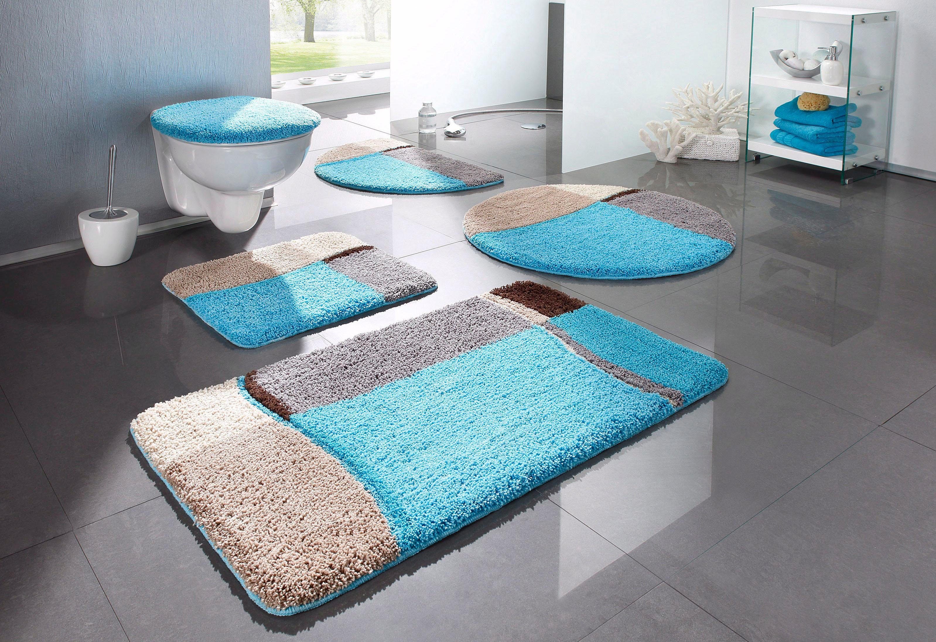 my home Badematte Belio, Badvorleger, Badezimmer Teppich, Höhe 20 mm, rutsc günstig online kaufen