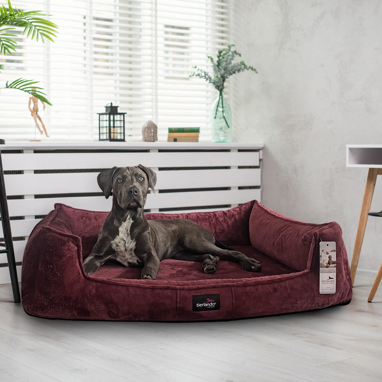 tierlando® Tierbett Orthopädisches Hundebett FRANKLIN Kuscheliger günstig online kaufen