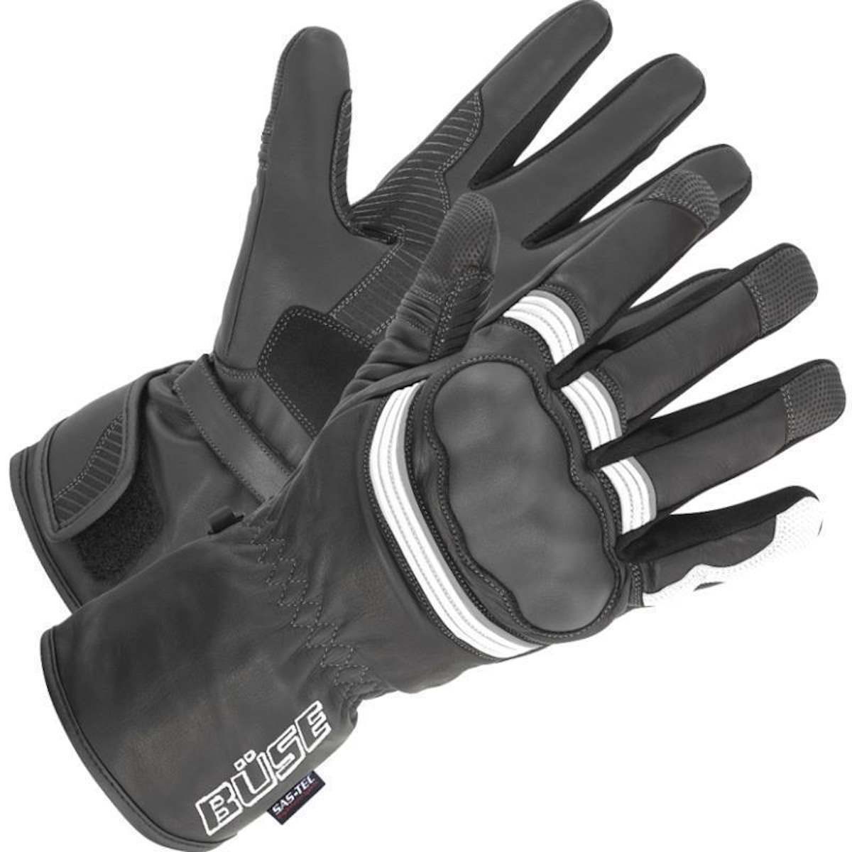 Büse Motorradhandschuhe Büse ST Match Handschuh schwarz / weiss motorradhandschuhe für herren