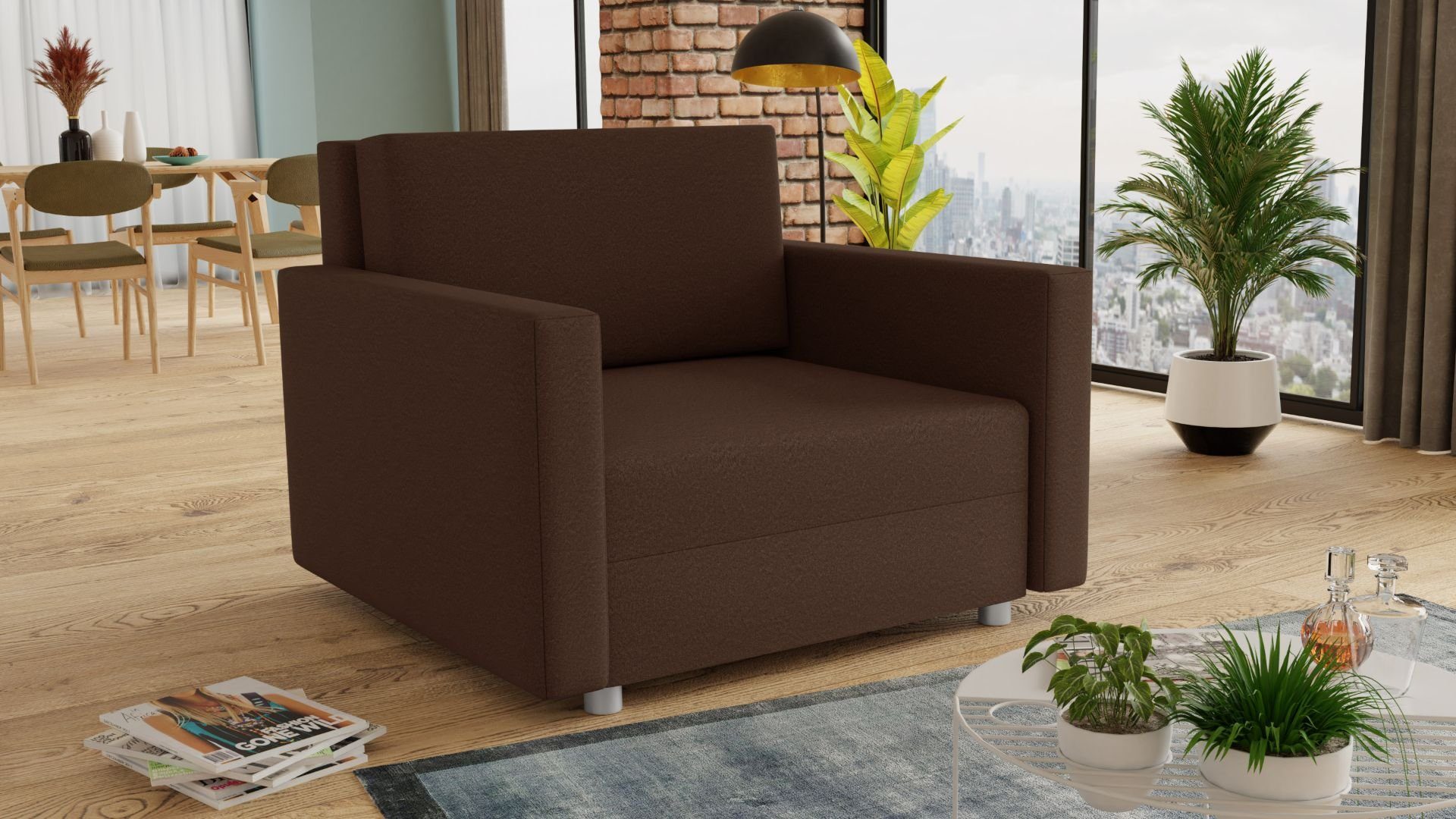 Sofnet Schlafsofa Pura Midi, mit Schlaffunktion günstig online kaufen