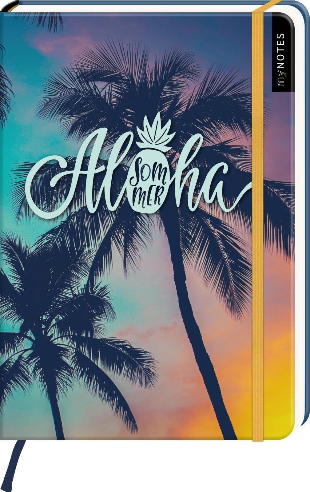 Ars Edition Notizbuch myNOTES Notizbuch A5: Aloha Sommer