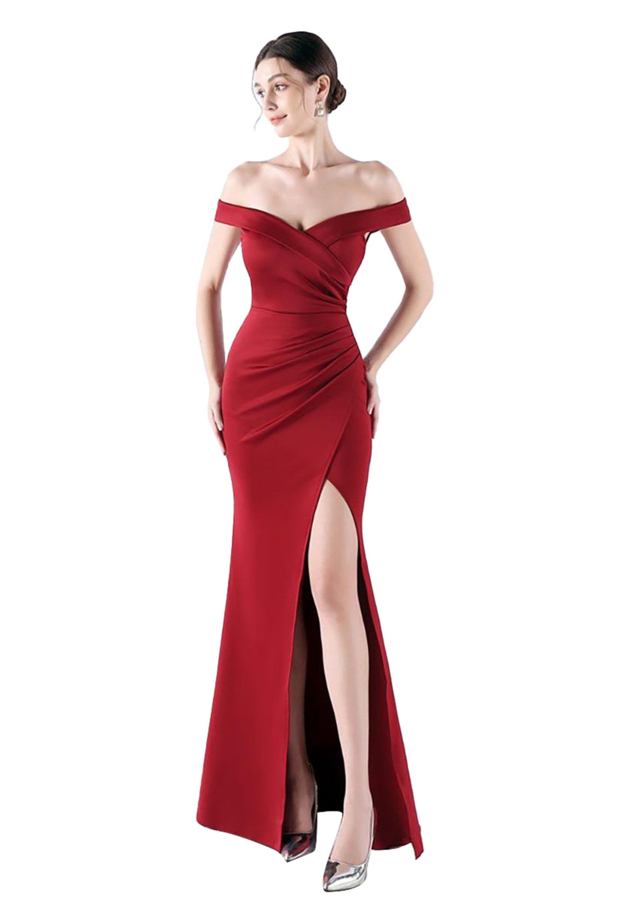 Moda Minx Jerseykleid Zara im schulterfreien günstig online kaufen