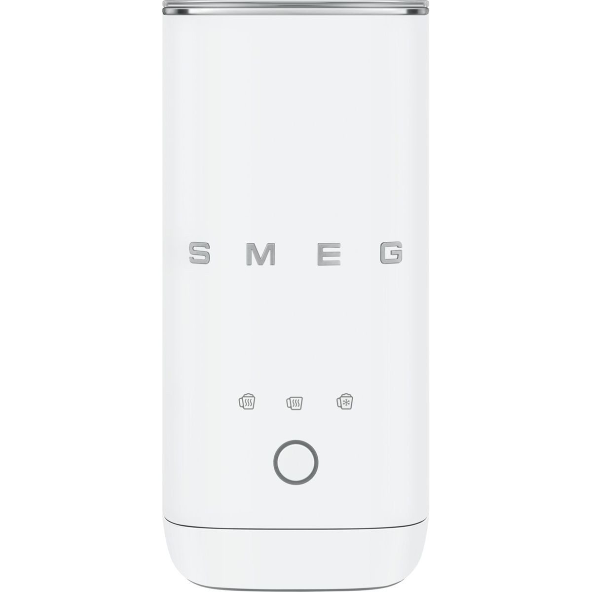 Smeg Milchaufschäumer MFF02WHMEU Milchaufschäumer weiß-matt