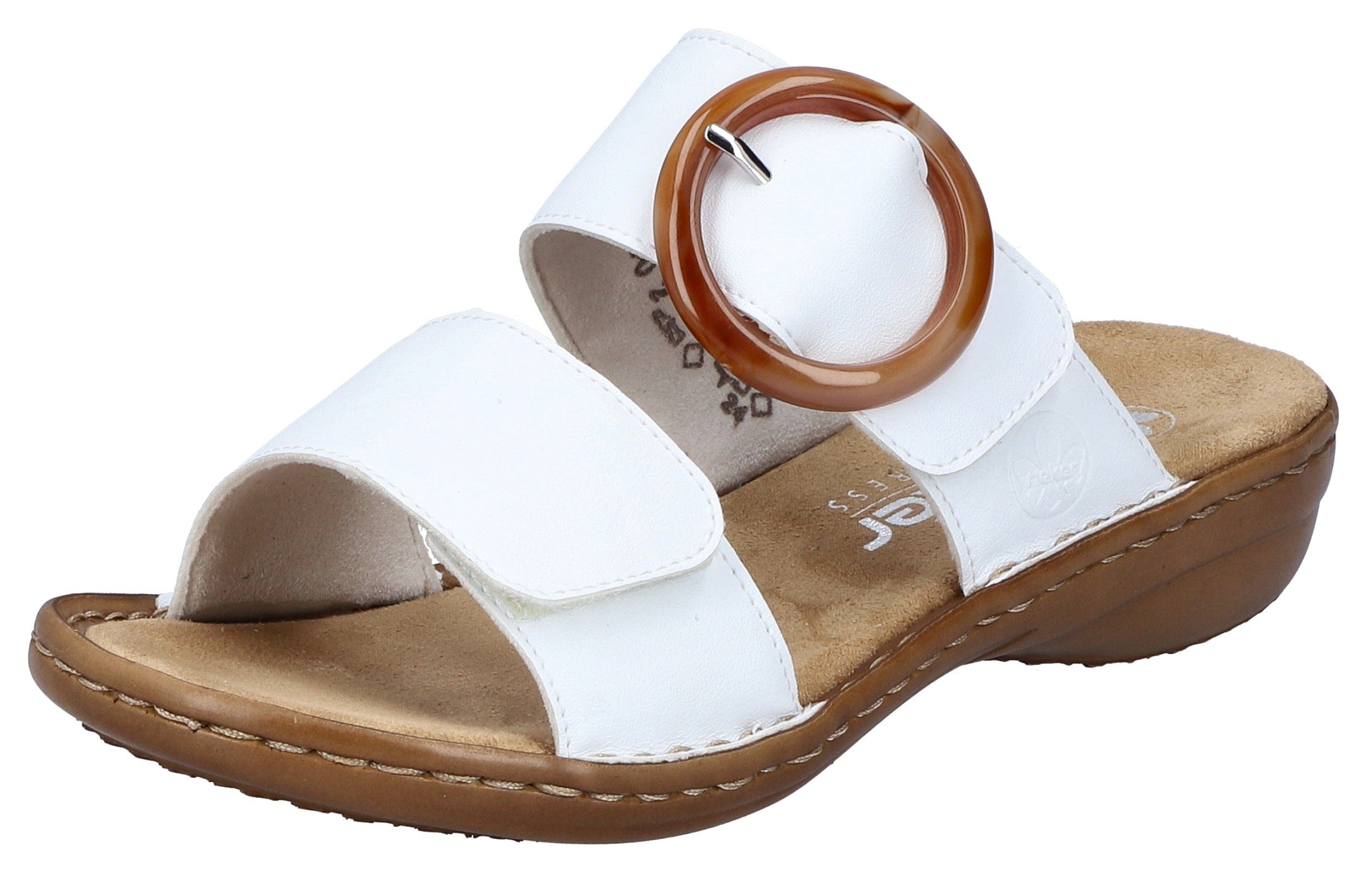 Rieker Pantolette, Keilabsatz, Sommerschuh, Schlappen mit günstig online kaufen