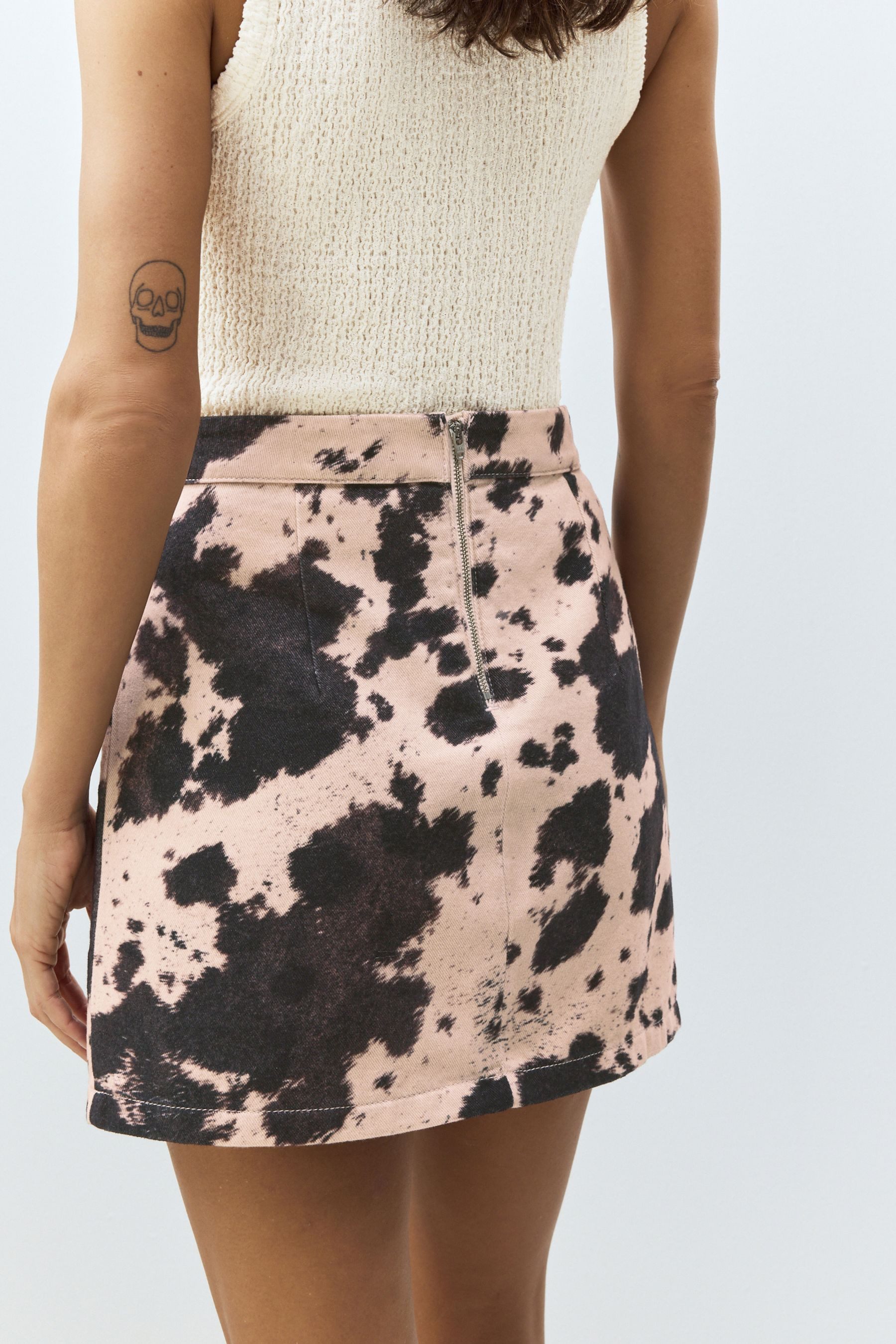 Next Minirock Jeans-Minirock aus 100 % Baumwolle (1-tlg) günstig online kaufen