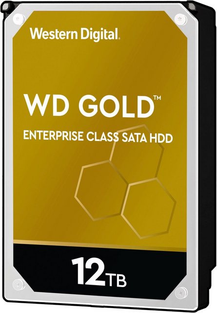 Western Digital »WD Gold« HDD-Festplatte (12 TB) 3,5″, SATA Enterprise-Klasse, Bulk