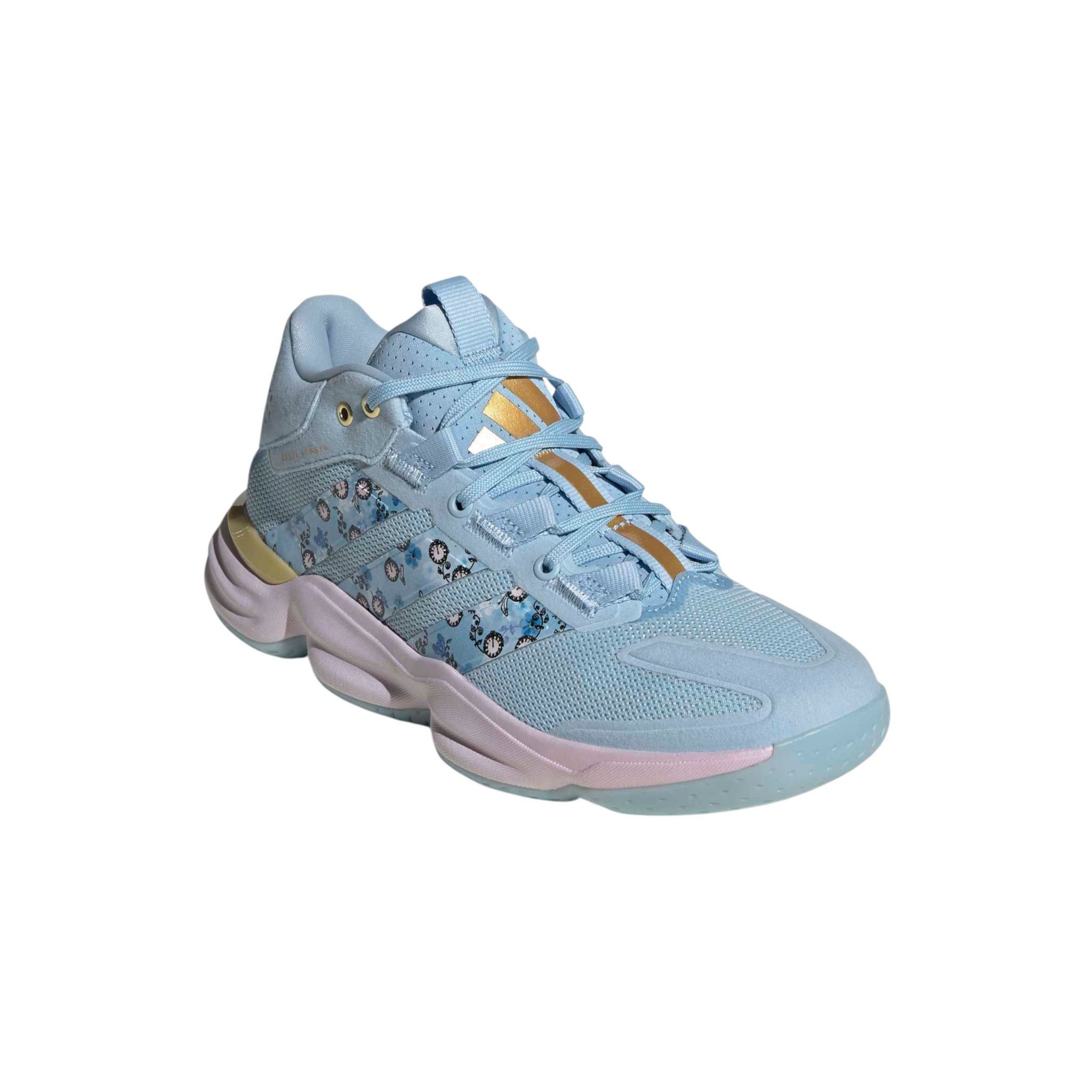 adidas Performance Hallen-Indoorschuhe Disney Princess Courtstabil (Basketball) blau Squashschuh