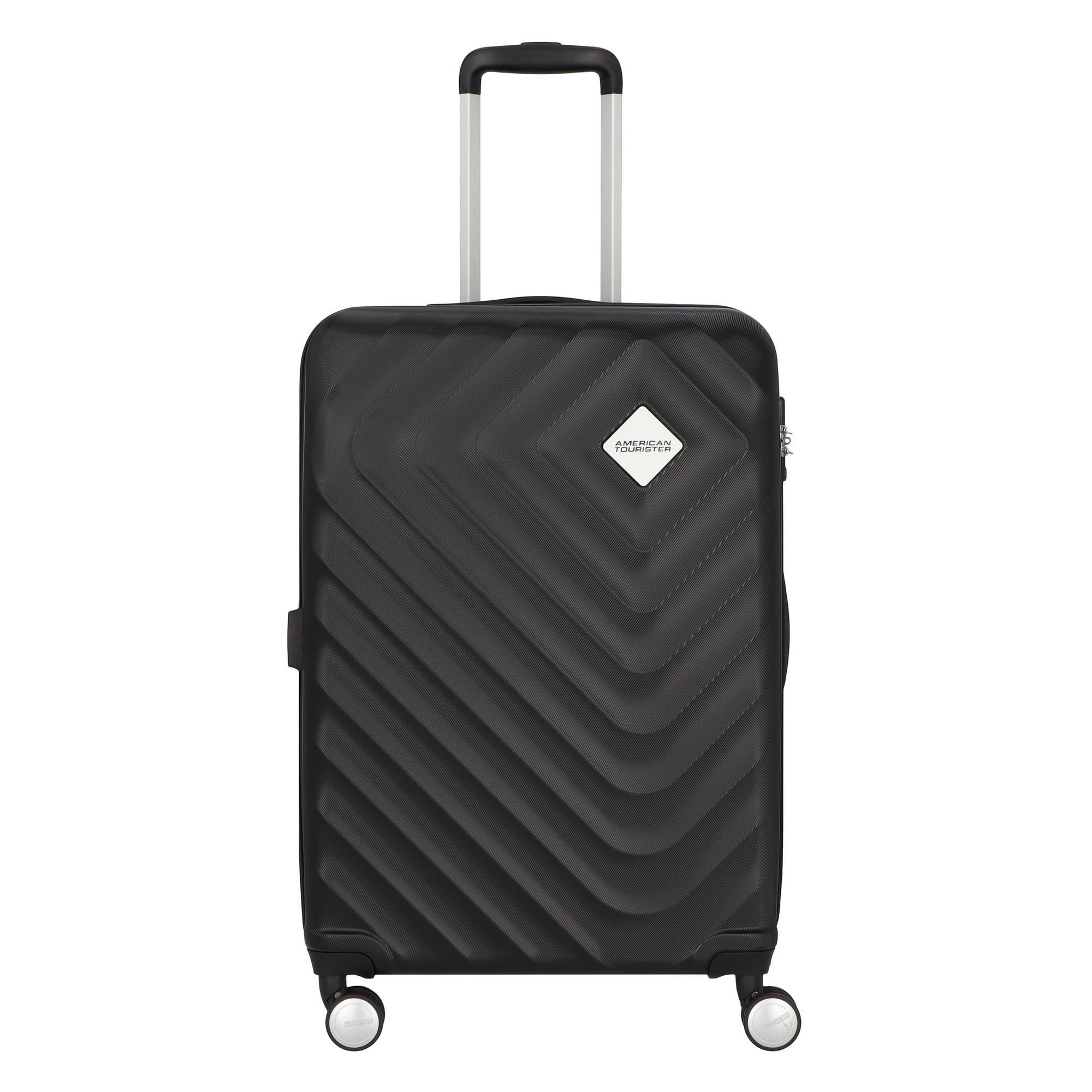 American Tourister® Hartschalen-Trolley Summer Square, 4 Rollen, Polypropylen black