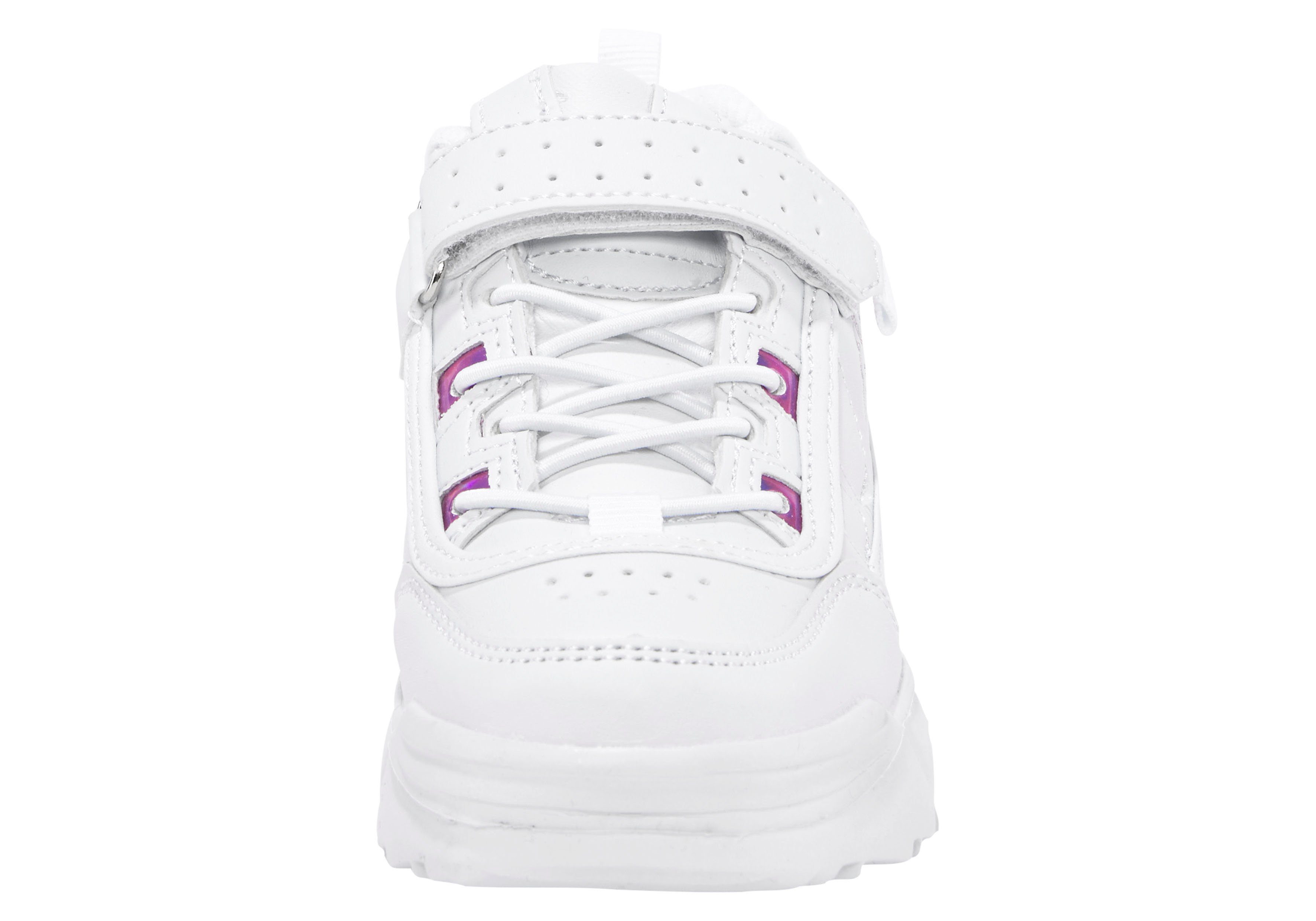 Kappa weiß-pink Sneaker