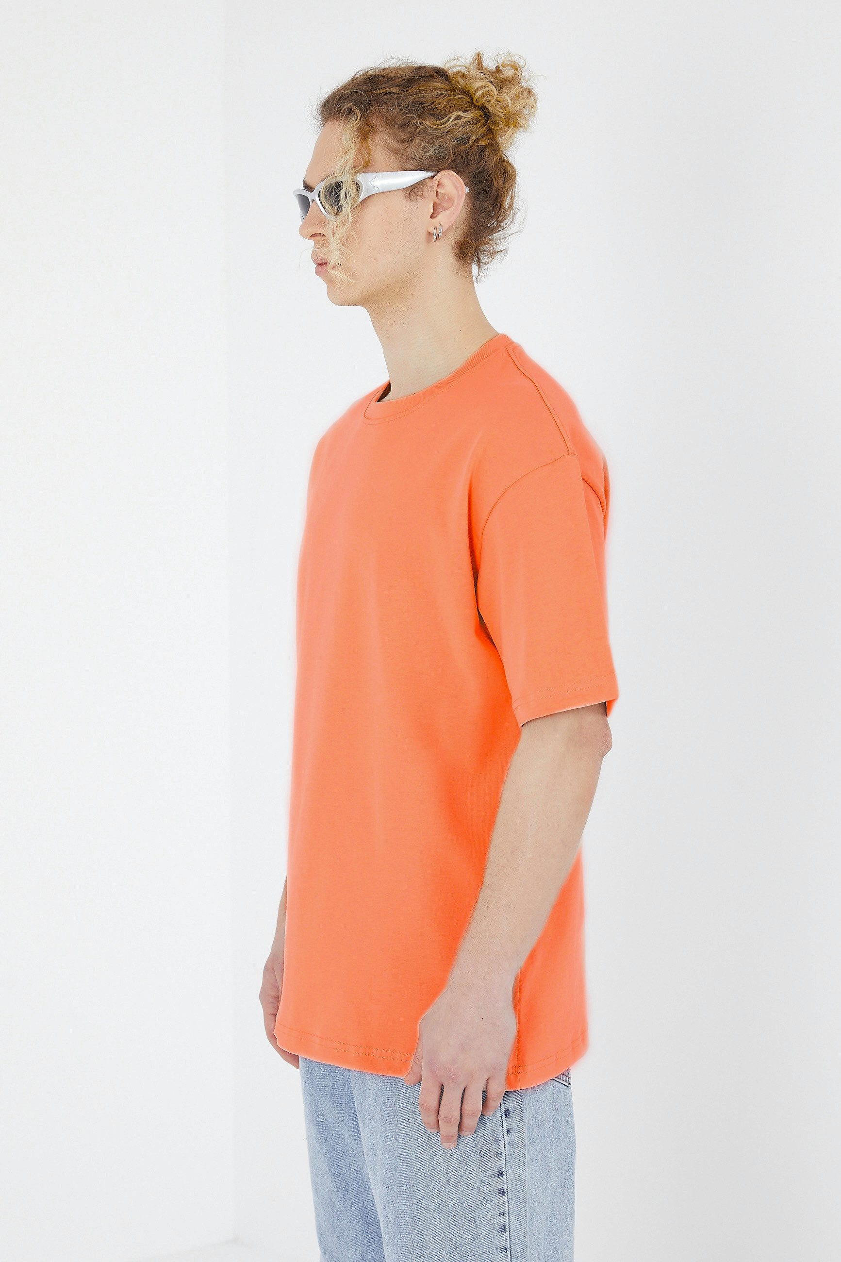 COFI Casuals T-Shirt Rundhalsausschnitt, aus Baumwolle