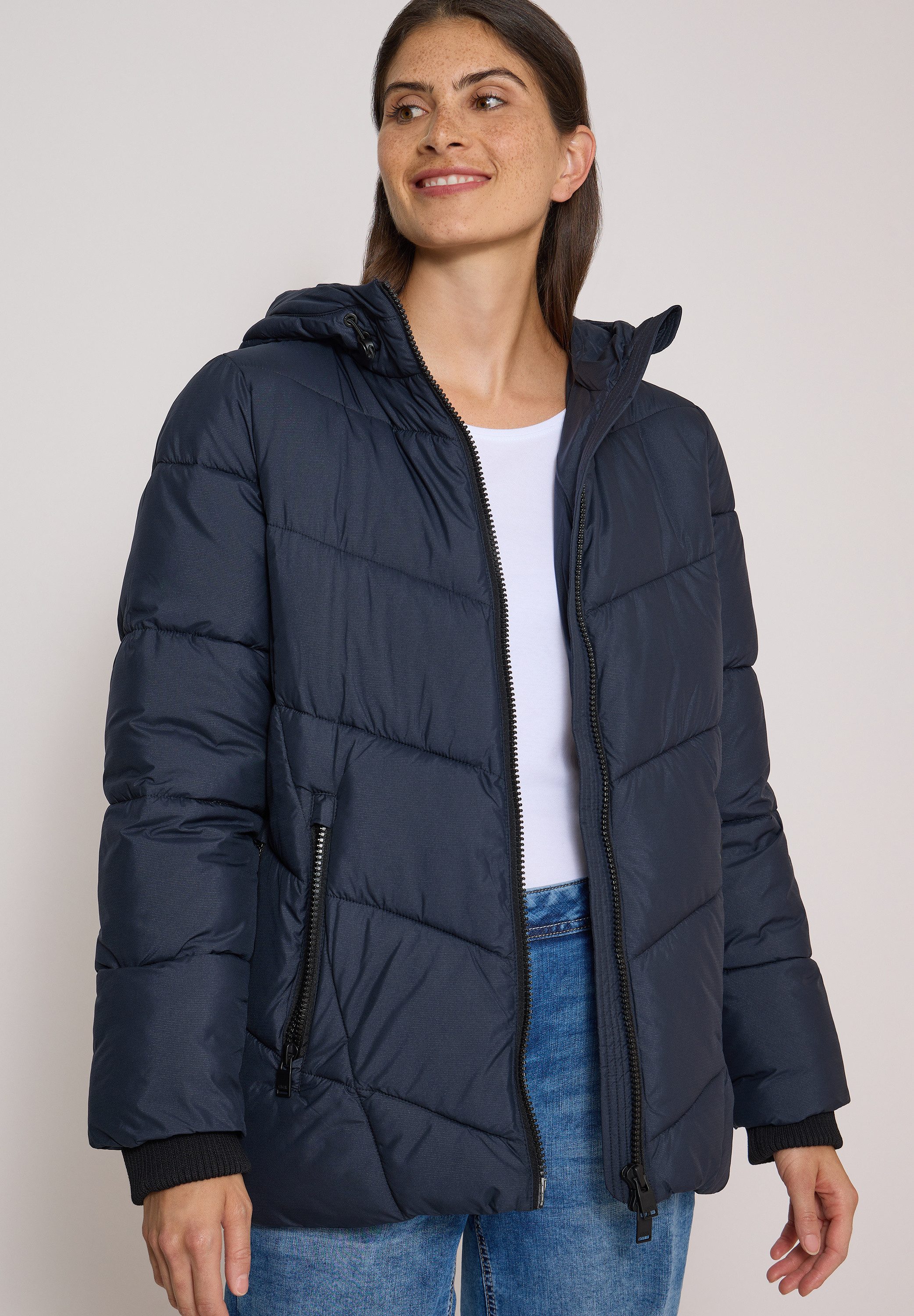 CECIL Softshelljacke mit Kapuze