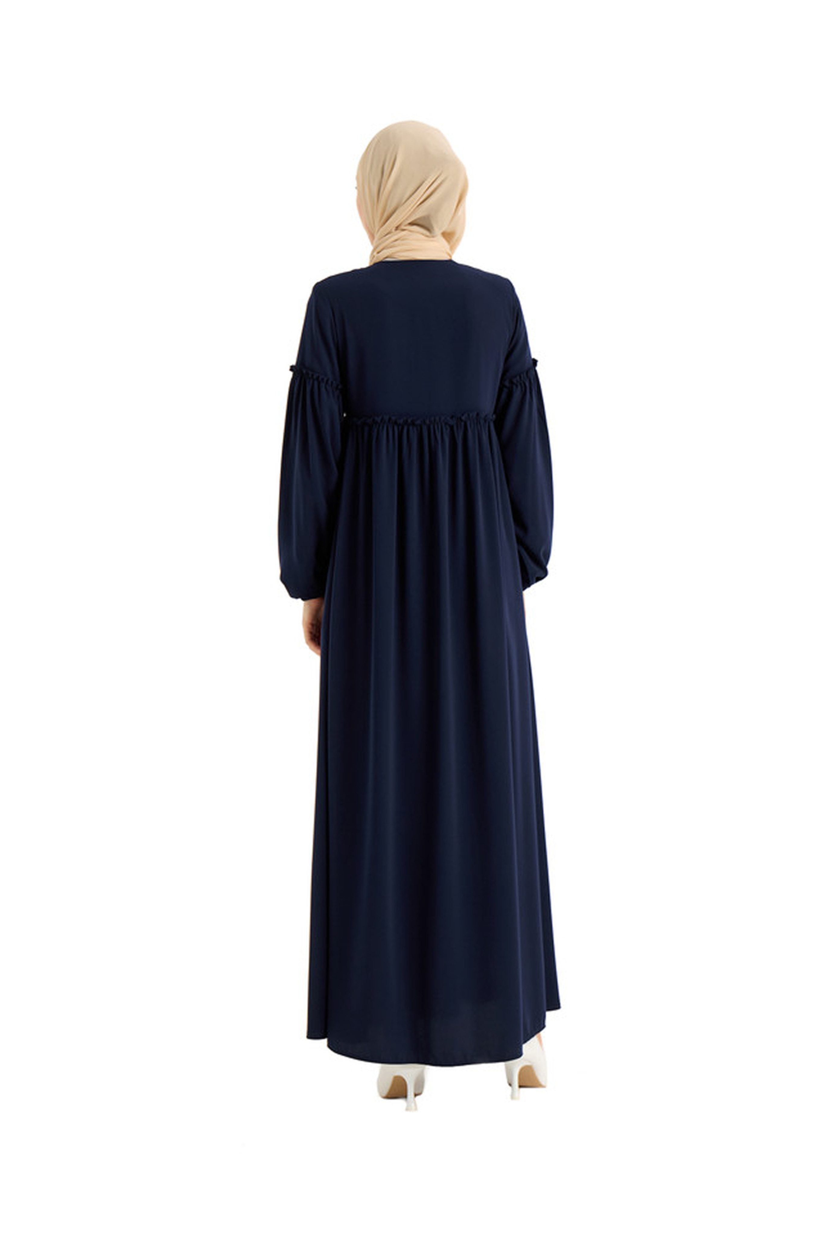 ELYANUR Maxikleid Hochwertige erweiterte Abaya – Bild 3 von 5