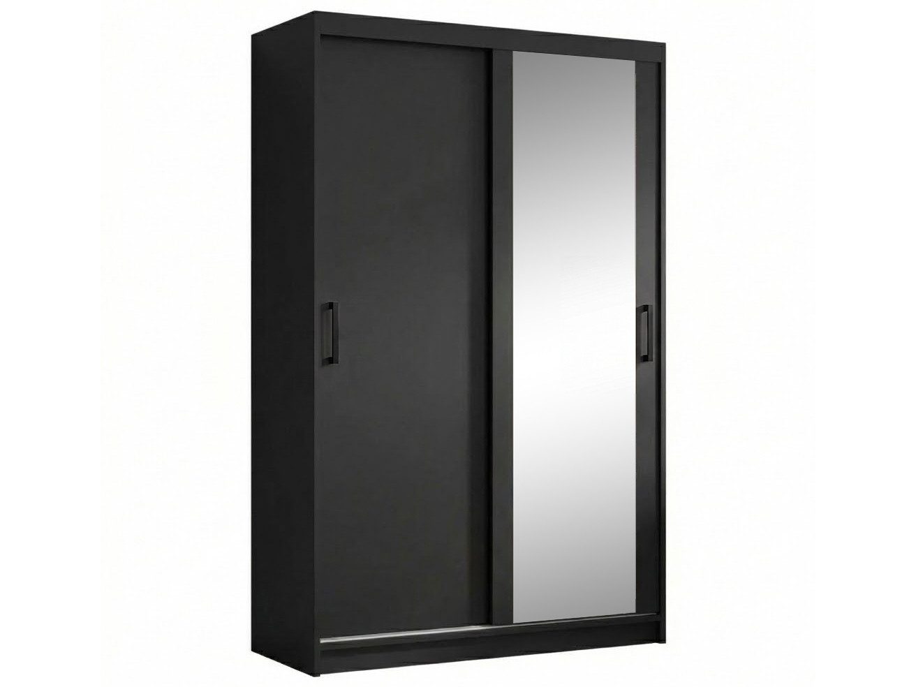 Beautysofa Kleiderschrank HELA moderner Kleiderschrank mit Spiegel (Schiebetürenschrank mit Kleiderstange und Regalböden, Schrank für Schlafzimmer, Flur & Ankleidezimmer) wahlweise ohne oder mit Schubkasteneinsätzen