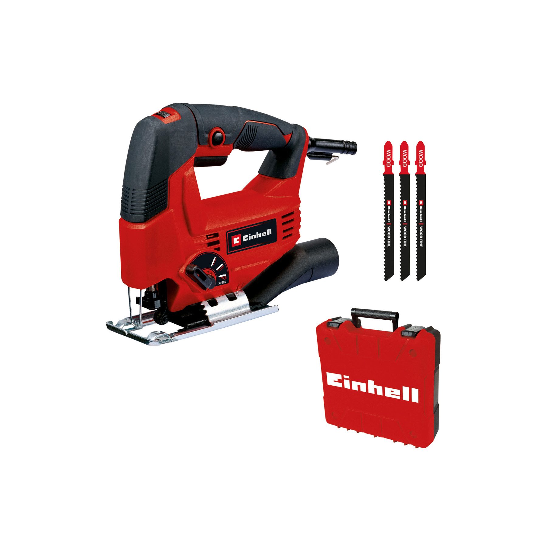 Einhell Akku-Kettensäge EINHELL Stichsäge TC-JS 80/1 Kit, 4321157