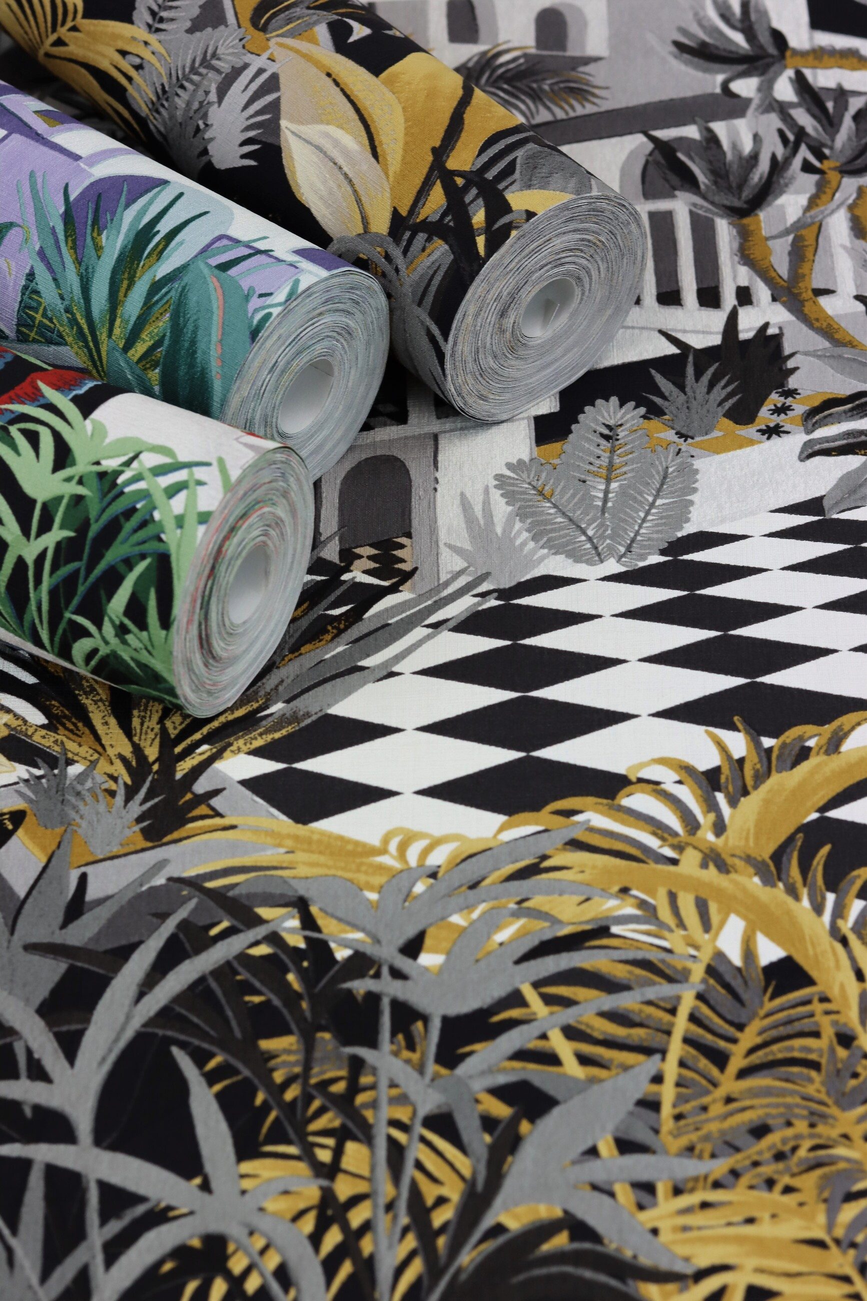 Rasch Vliestapete, Tropisch, (1 St), Exotisch