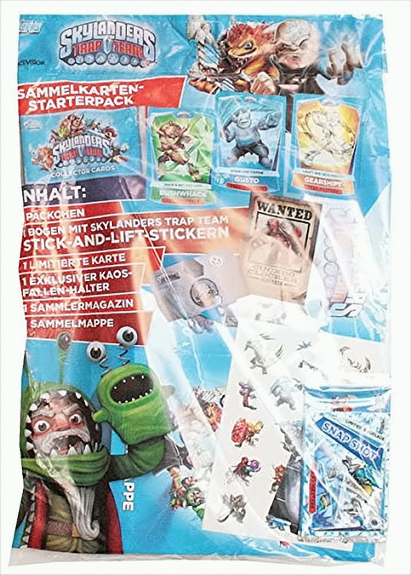 Topps/Merlin Sammelkarte Skylanders: Trap Team (Starterpack) deutsch