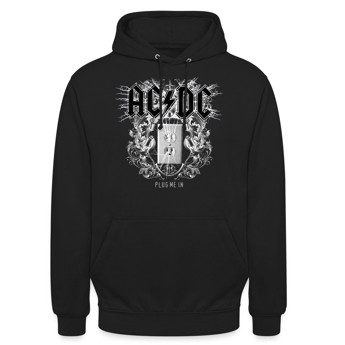 Hoodie AC/DC Logo Plug Me In Videoalbum Unisex Hoodie