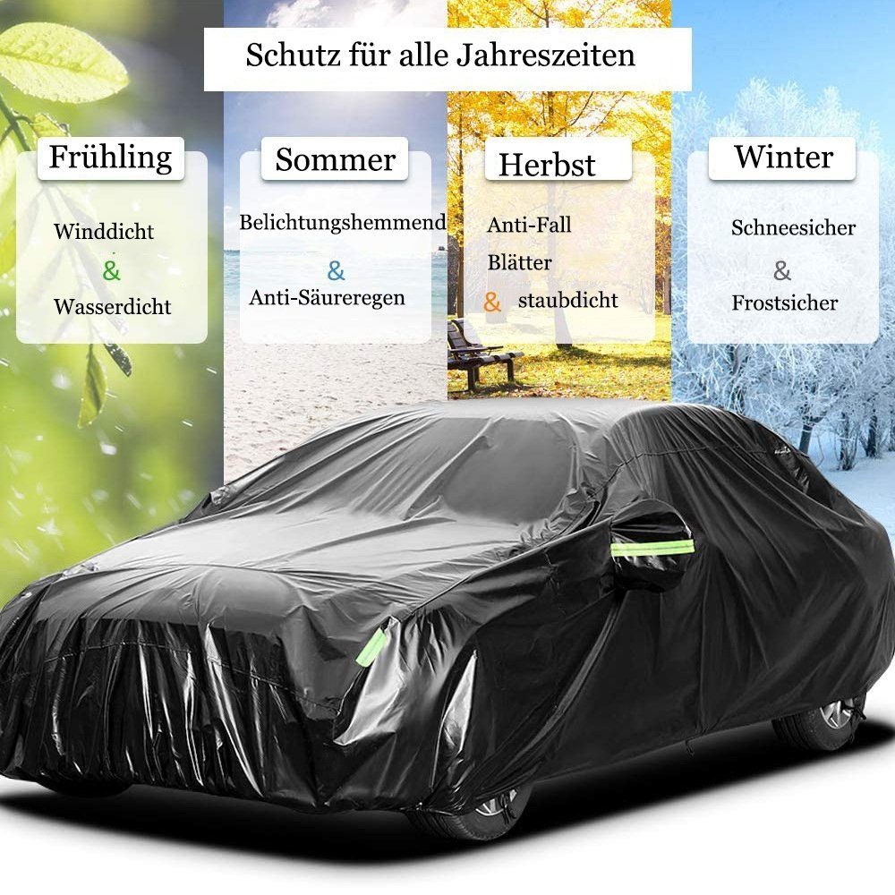 Schutzhüllen-Sandsäcke Autoabdeckung, Autogarage Car Cover, Wasserdicht  Autoabdeckplane, GelldG