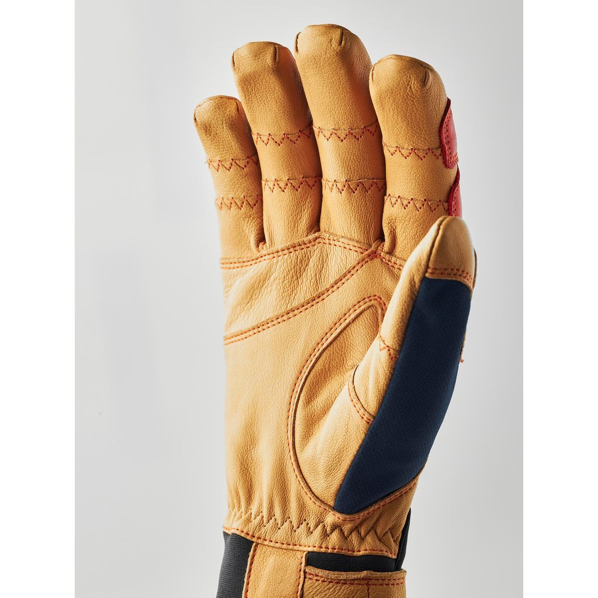 Hestra Skihandschuhe Ergo Grip Active - 5 Finger Vielseitiger Outdoor-Handschuh mit optimaler Bewegungsfreiheit und