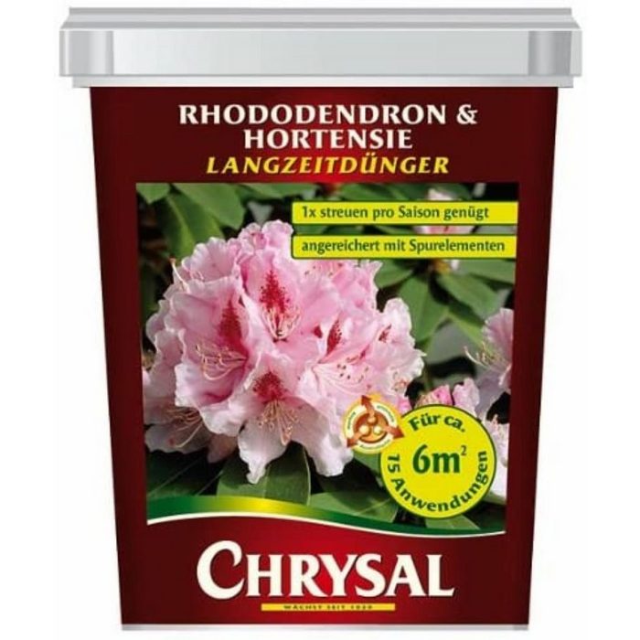 Chrysal Blumendünger Rhododendron & Hortensien Langzeitdünger 300 g Eimer 1-St.