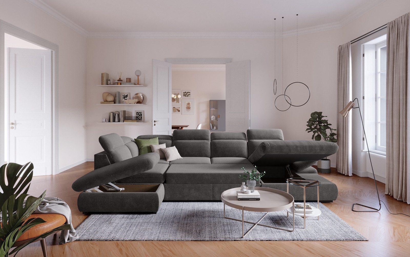 COTTA Wohnlandschaft Lorena, mit Schlaffunktion & günstig online kaufen