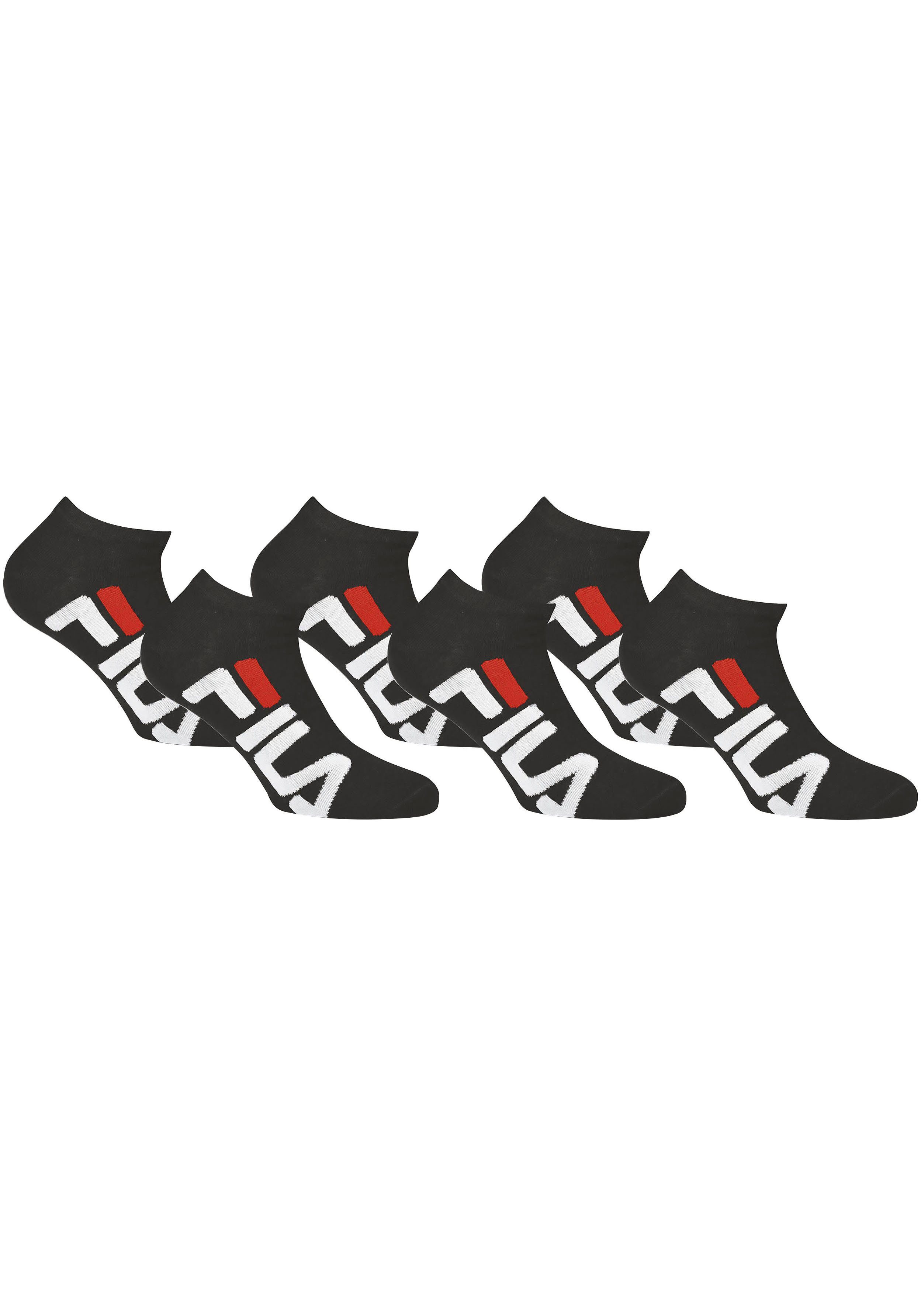 Fila Socken UNISEX INVISIBLE SOCKS (6-Paar) großer Markenschriftzug seitlich