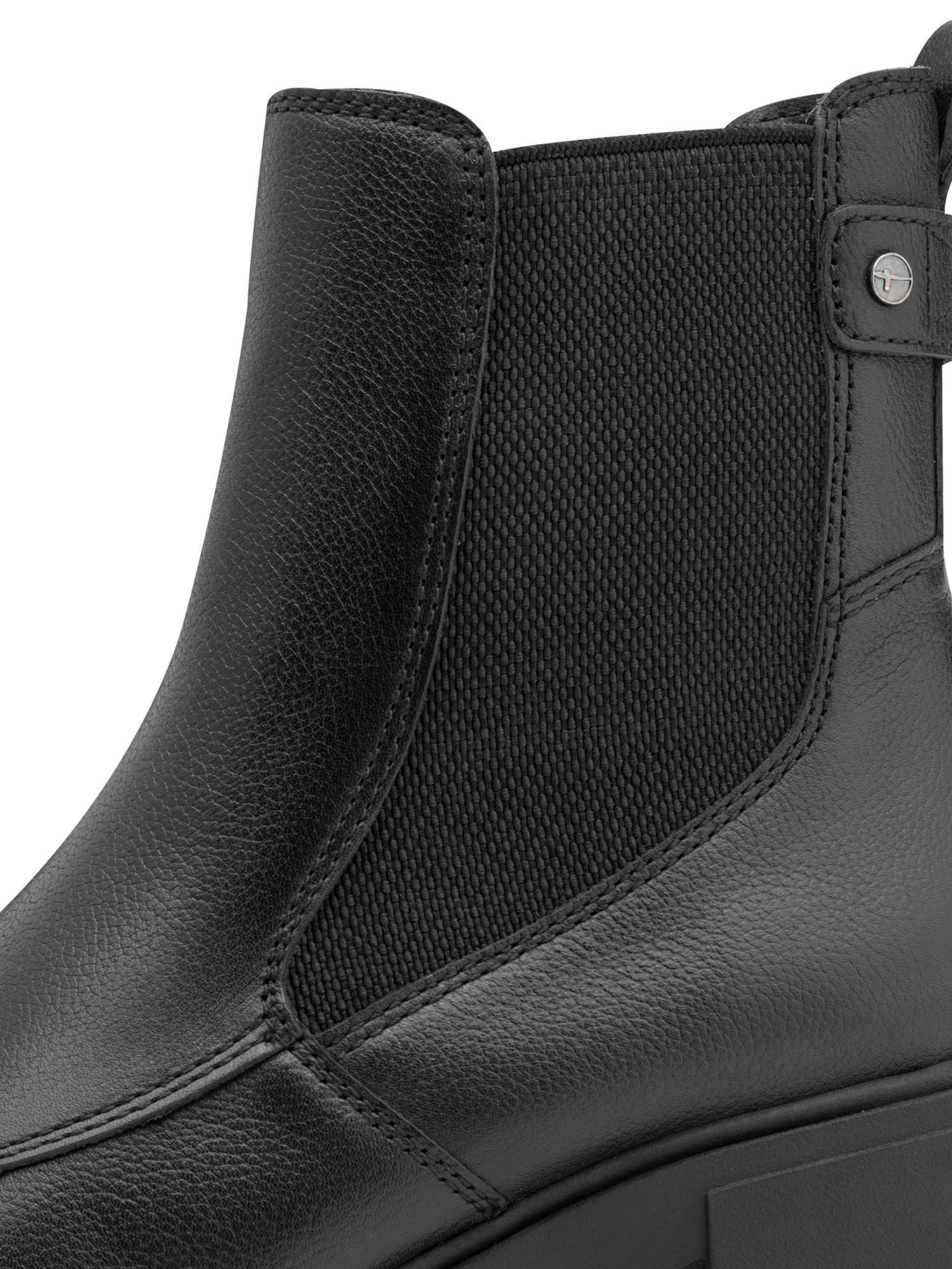 Tamaris TOUCH-IT aus Leder Blockabsatz 1-25822-45 Chelseaboots TOUCH-IT