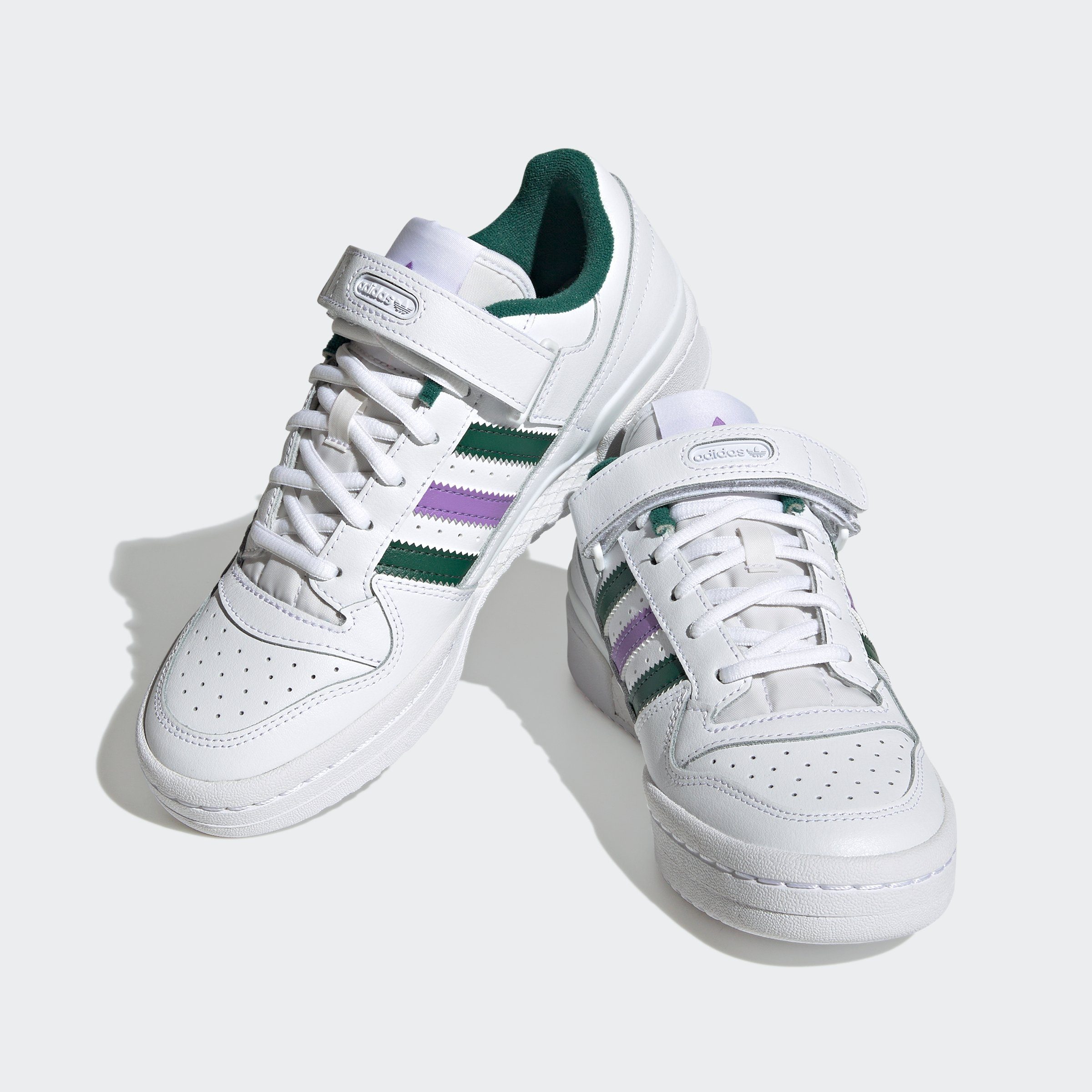 adidas Originals FORUM LOW Sneaker Cloud White / Violet Fusion / Violet Fusion