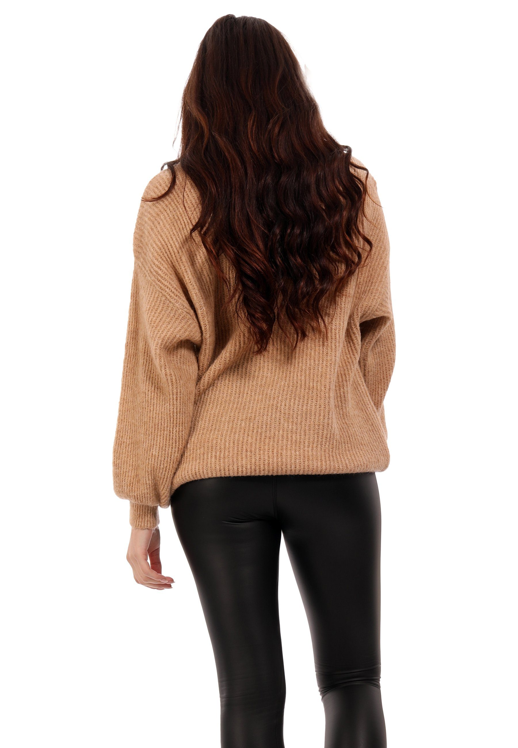 YC Fashion & Style Strickpullover Oversize günstig online kaufen