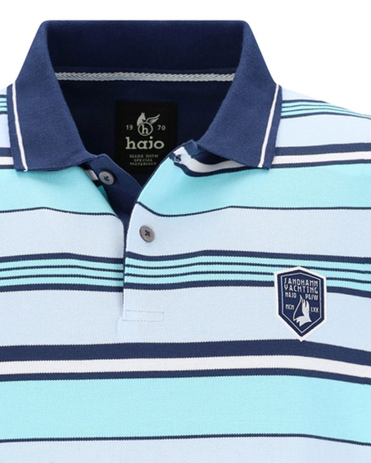 Hajo Poloshirt Pikee-Poloshirt in stay fresh-Qualität