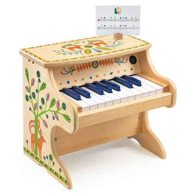 DJECO Klavier Kinderklavier mit 18 Tasten aus Holz DJ06006
