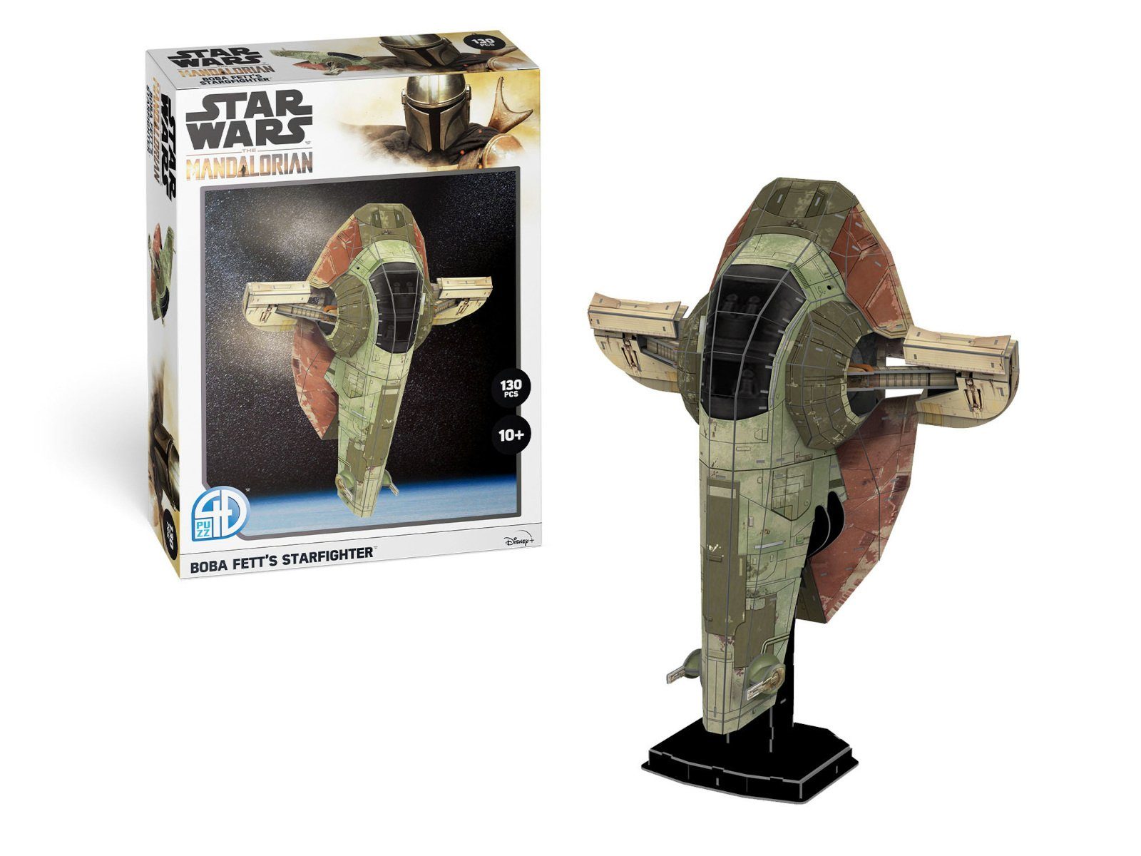 Revell® 3D-Puzzle 3D-Puzzle "The Mandalorian BOBA FETT'S STARFIGHTER" Set 130 Teile, 130 Puzzleteile