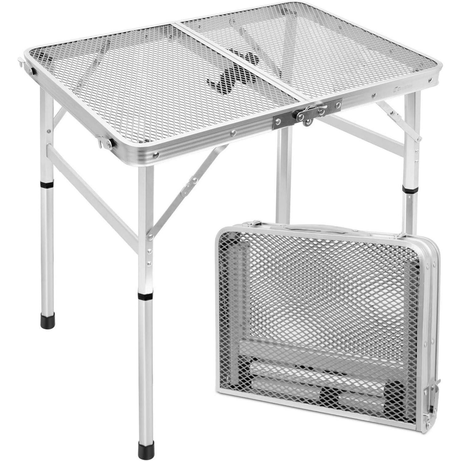 LuxusKollektion Campingtisch Klappbarer Campingtisch 60×40cm, Gartentisch mit
