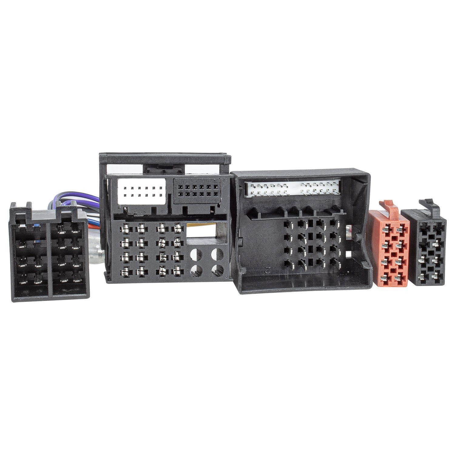 tomzz Audio T-Kabel ISO 40 Kabel passt für Ford ab 2004 mit Quadlock zur Einspeisu Auto-Adapter