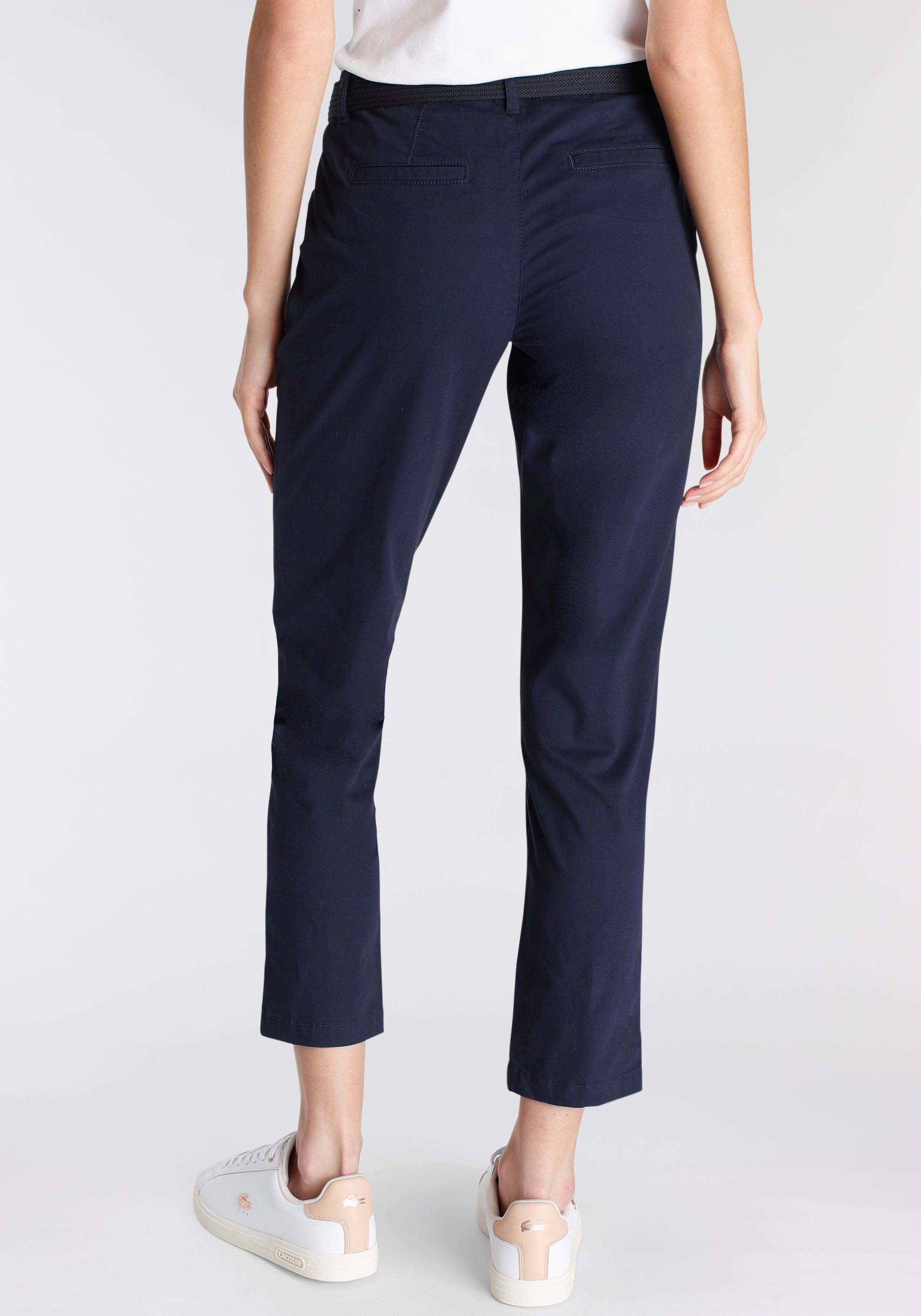DELMAO Chinohose (Set, 2-tlg., mit Gürtel) günstig online kaufen