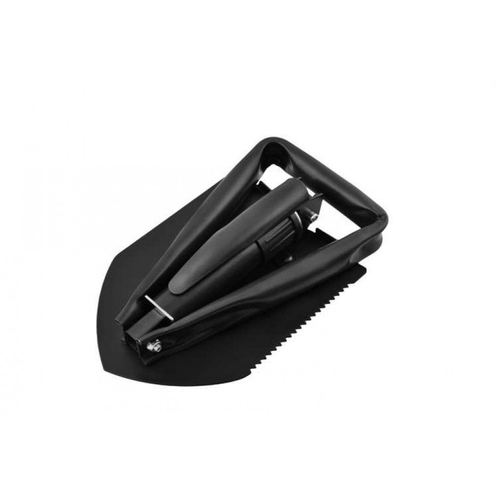 ISO TRADE Schaufel Klappschaufel Faltwerkzeug, (Spar-Set, 1 St., Tasche Camping 3-teilig), für Outdoor-Expeditionen, Camping, Wandern, Überleben