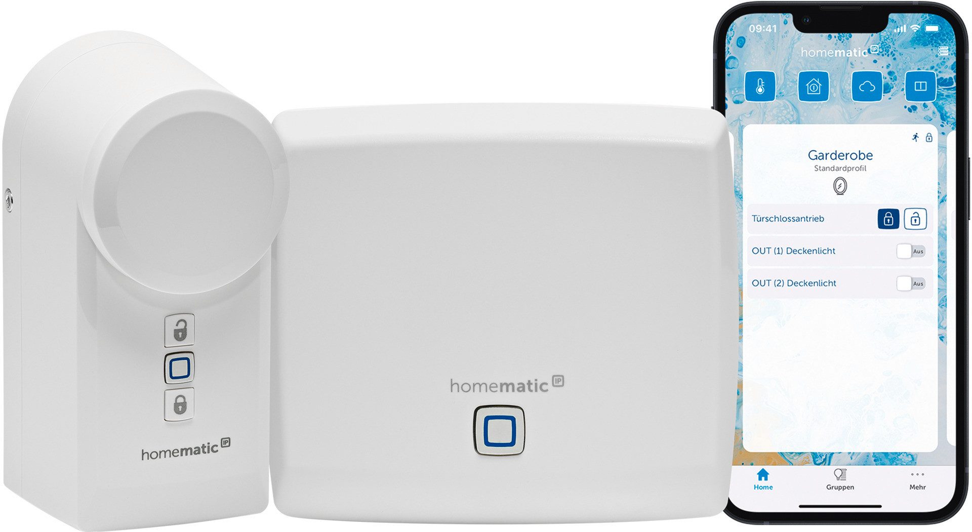 Homematic IP Bundle Starter Set Mini Zutritt & Keypad Smart-Home-Zubehör