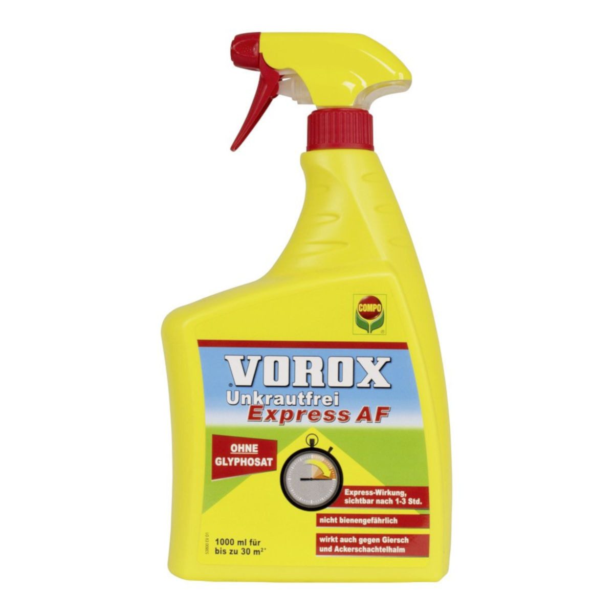 Compo Unkrautbekämpfungsmittel COMPO VOROX Unkrautfrei Express AF, 1 Liter
