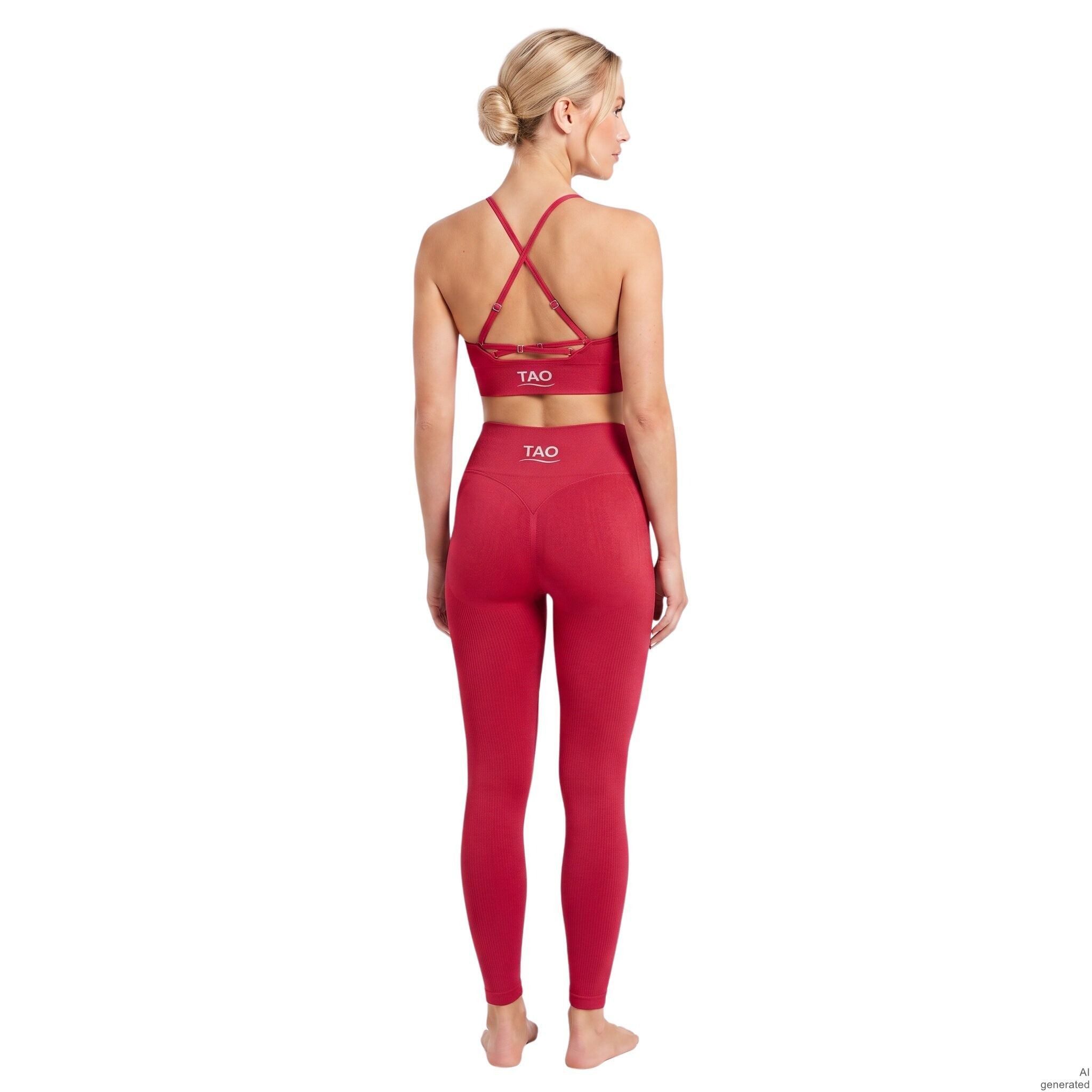 TAO Yogaleggings PURE Yoga-, Fitness- und Freizeitleggings Optimal für Yoga, Pilates, Fitness und Freizeit