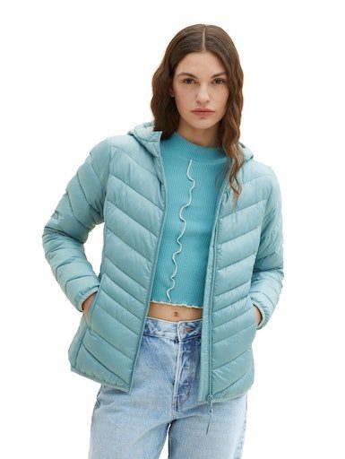 mint mit TAILOR Kapuze Steppjacke Denim TOM