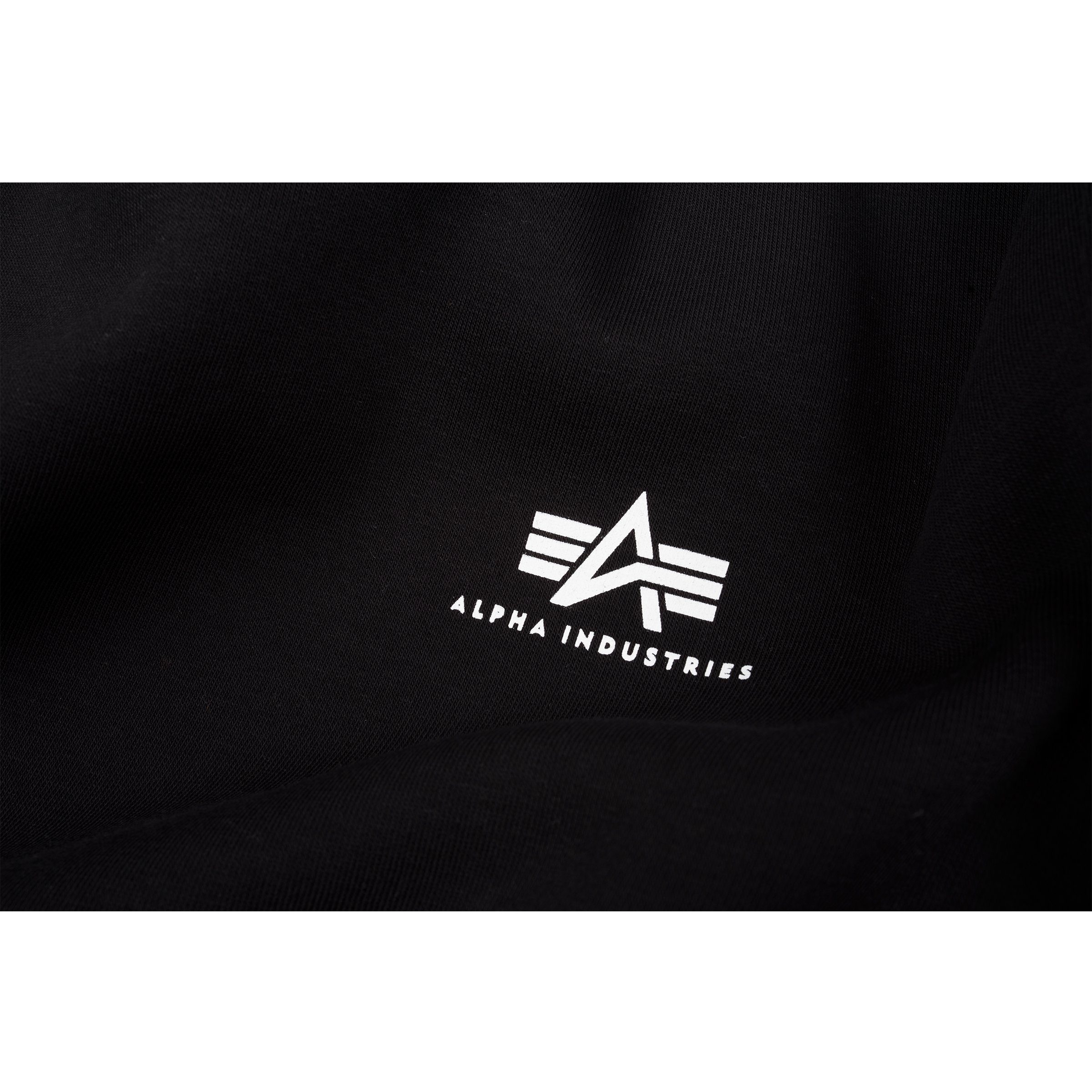 Alpha Industries Sweatshirt Alpha Logo Sweatshirt Basic Industries black Small Herren