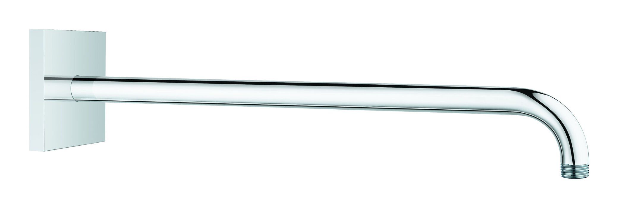 Grohe Brausearm Rainshower, Ausladung 422 mm Rosette eckig - Chrom