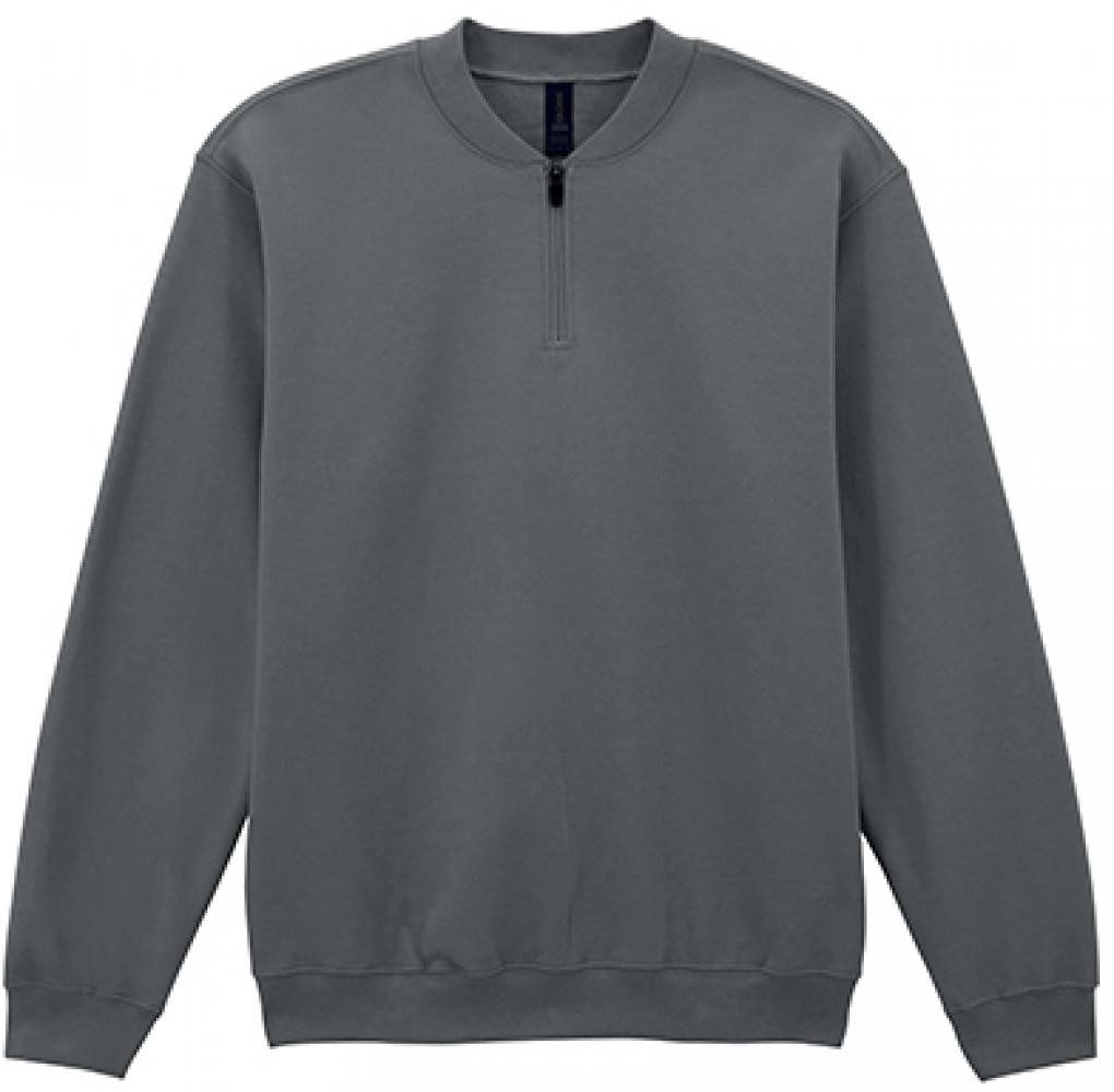 Gildan Sweatshirt Softstyle® Midweight Adult Fleece 1/4 Zip Sweatshirt Damen
