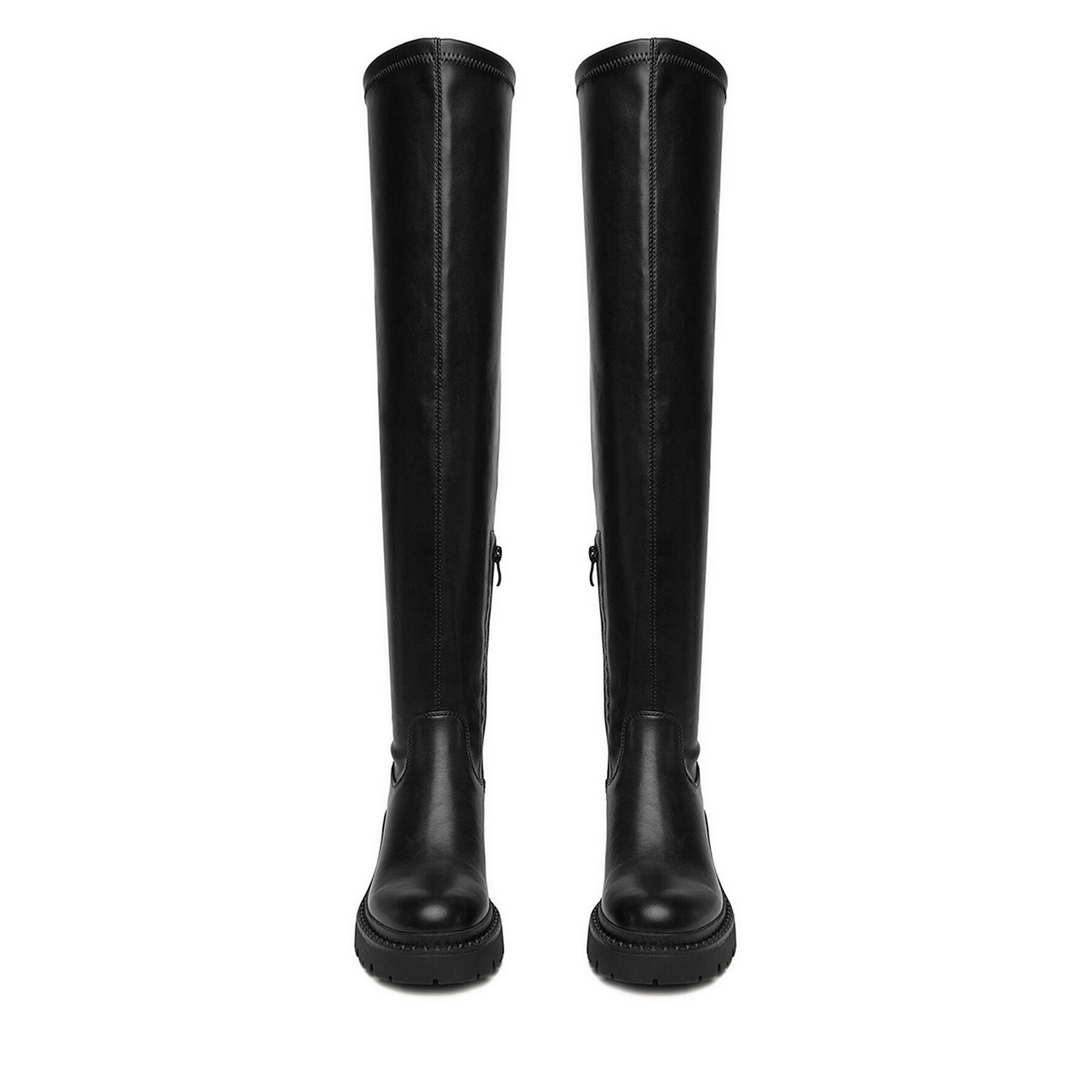 DeeZee Deezee Damen Stiefel CEO-WS6575-02 Schwarz Stiefel – Bild 4 von 4