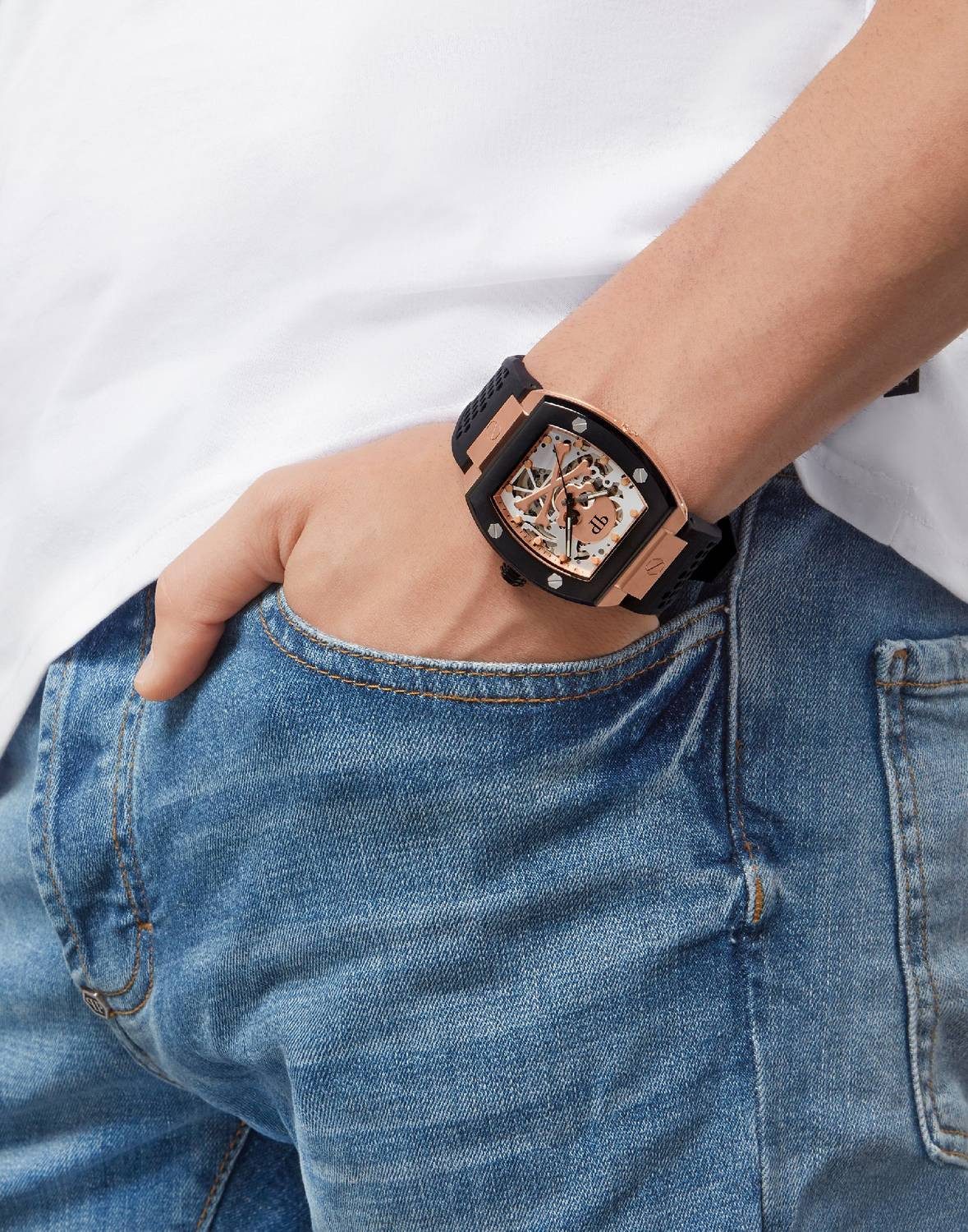 PHILIPP PLEIN Automatikuhr The $keleton günstig online kaufen
