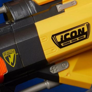 Hasbro Blaster Dartblaster N-Strike Stampede ECS Icon Serie Masch, 50 Jahre Jubiläum sehen manchmal gelb aus…mächtig gelb aus!