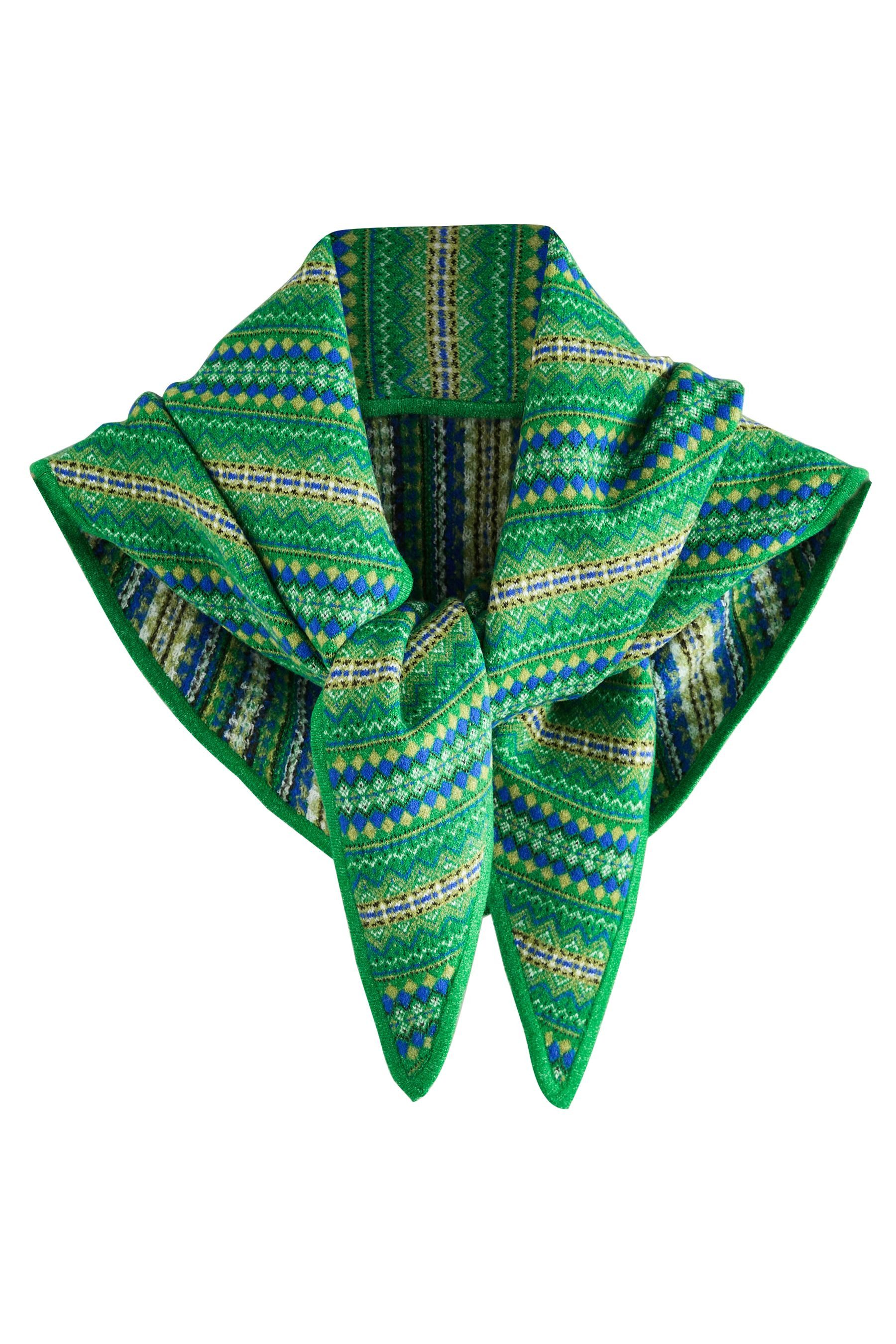 Next Schal Superweicher Triangel-Strickschal, (1-St)