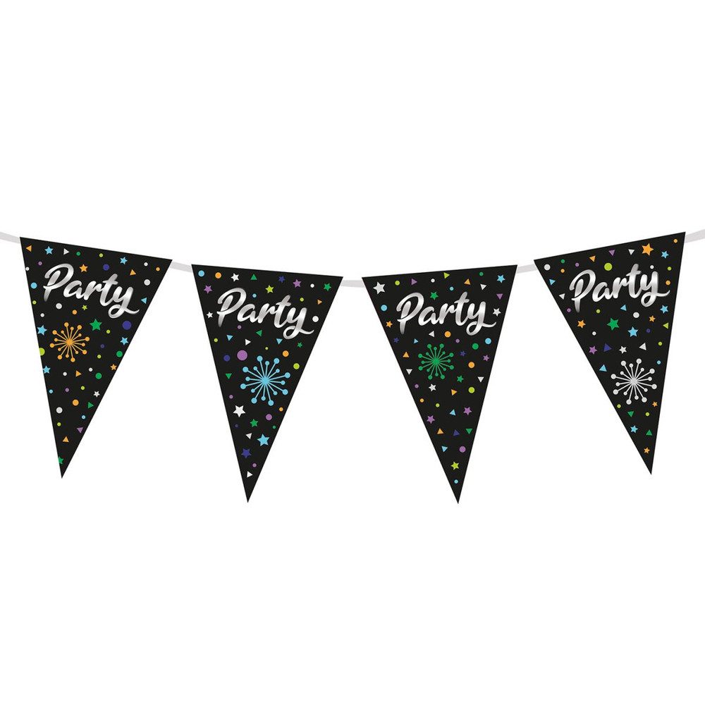 TIB Heyne Luftschlange Wimpelgirlande Party - ca. 4 m