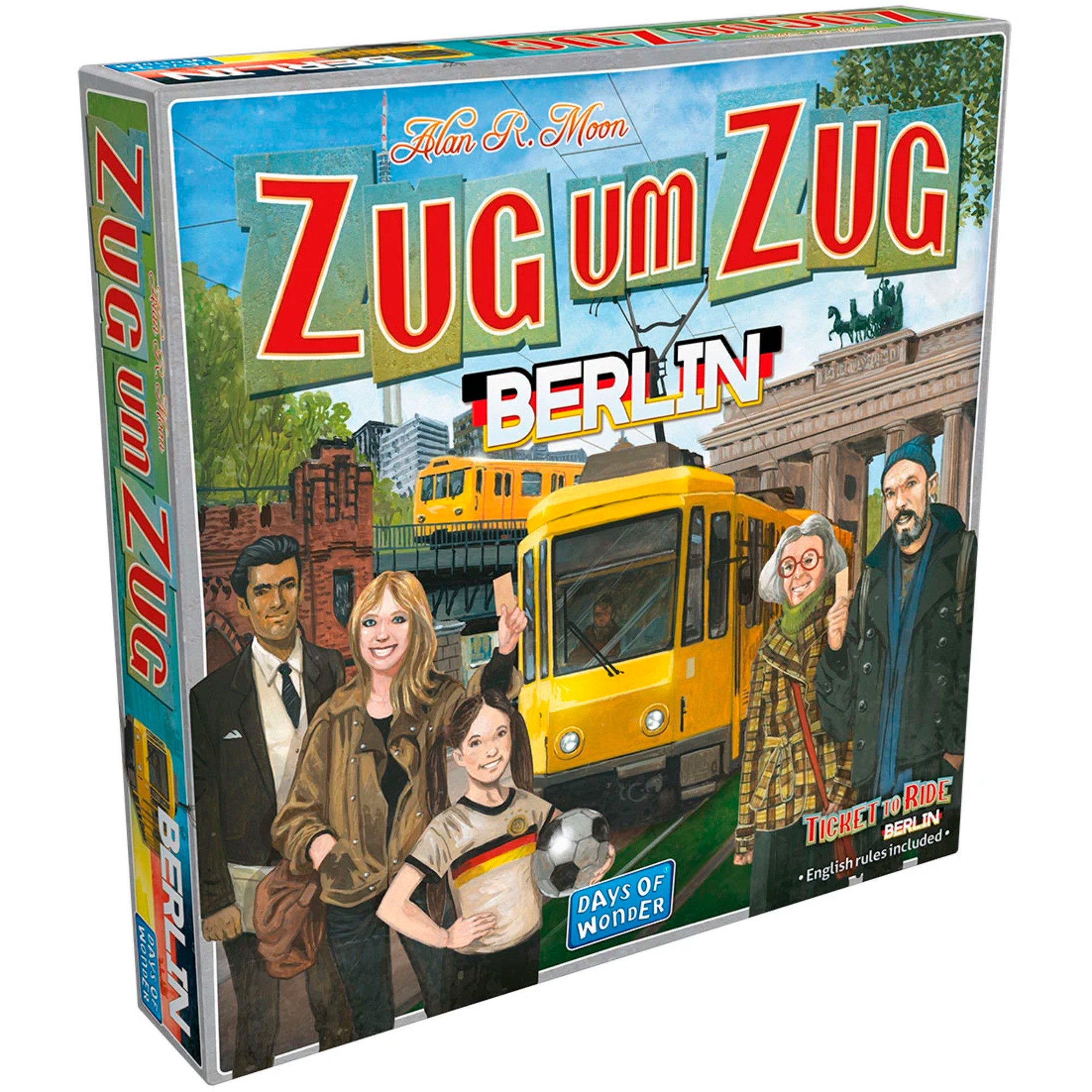 Asmodee Spiel Asmodee Zug um Zug: Berlin, Brettspiel