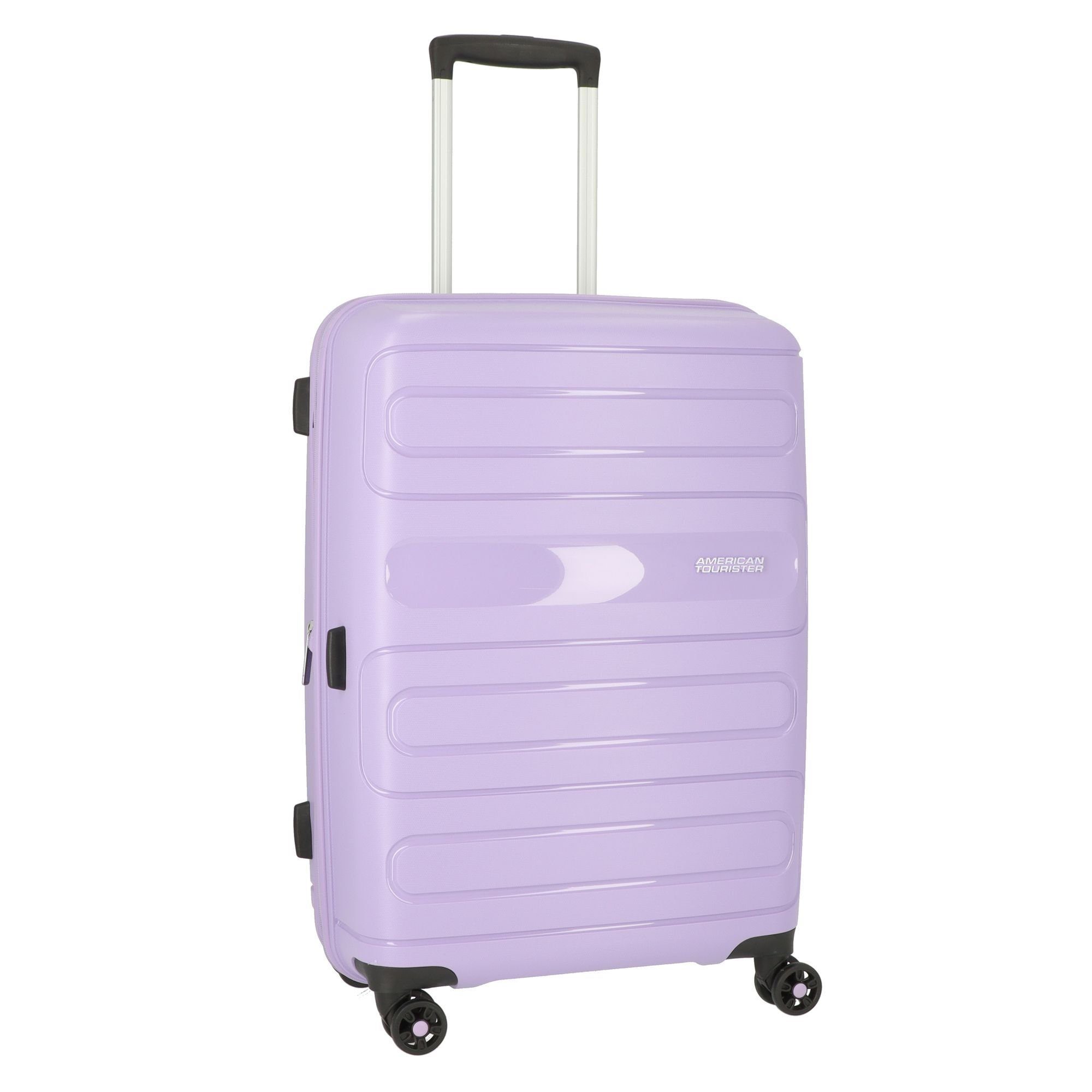 Polypropylen Tourister® American Hartschalen-Trolley purple lavender Rollen, Sunside, 4